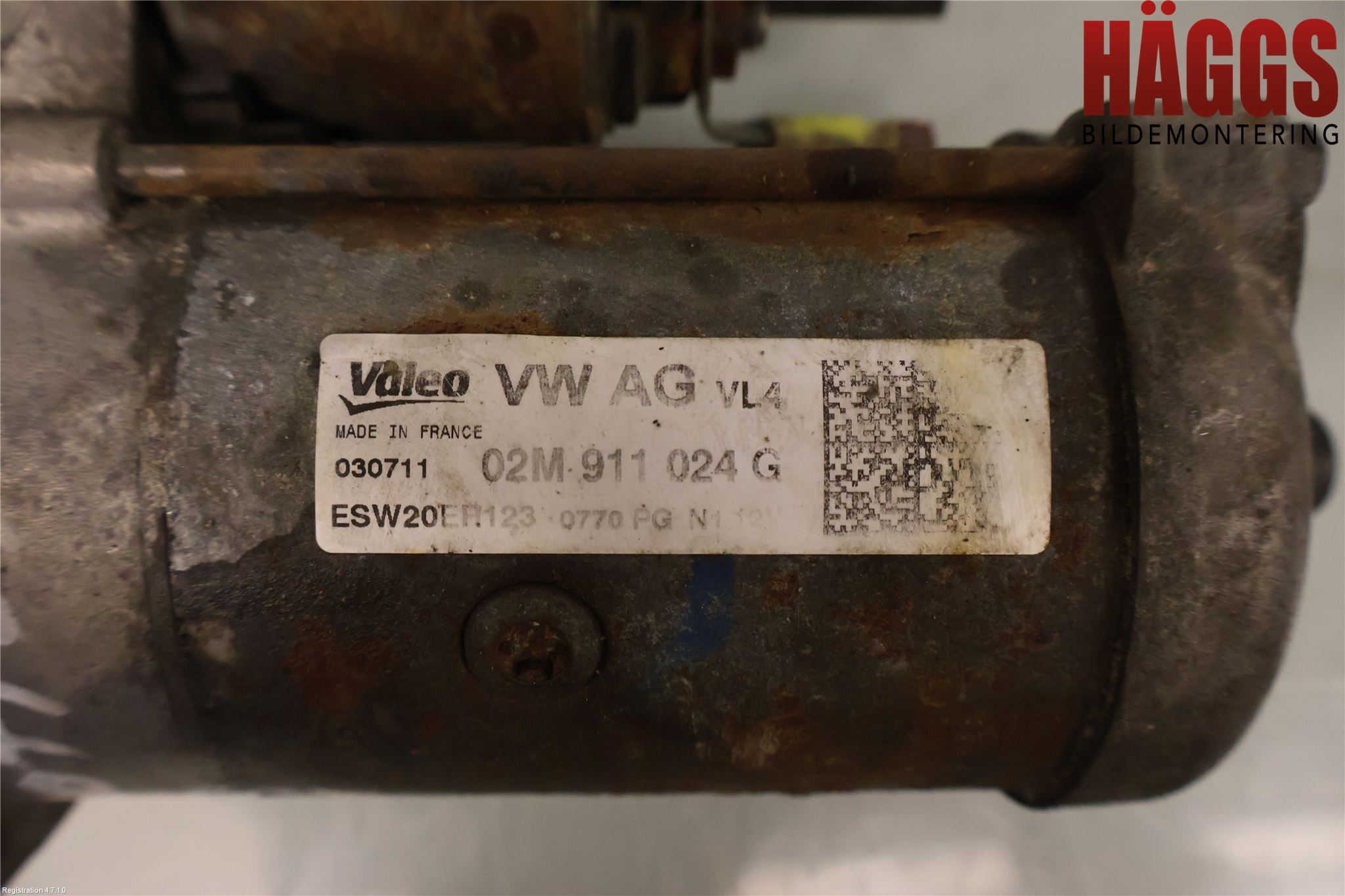 Volkswagen VW SHARAN 11- Startmotor Diesel