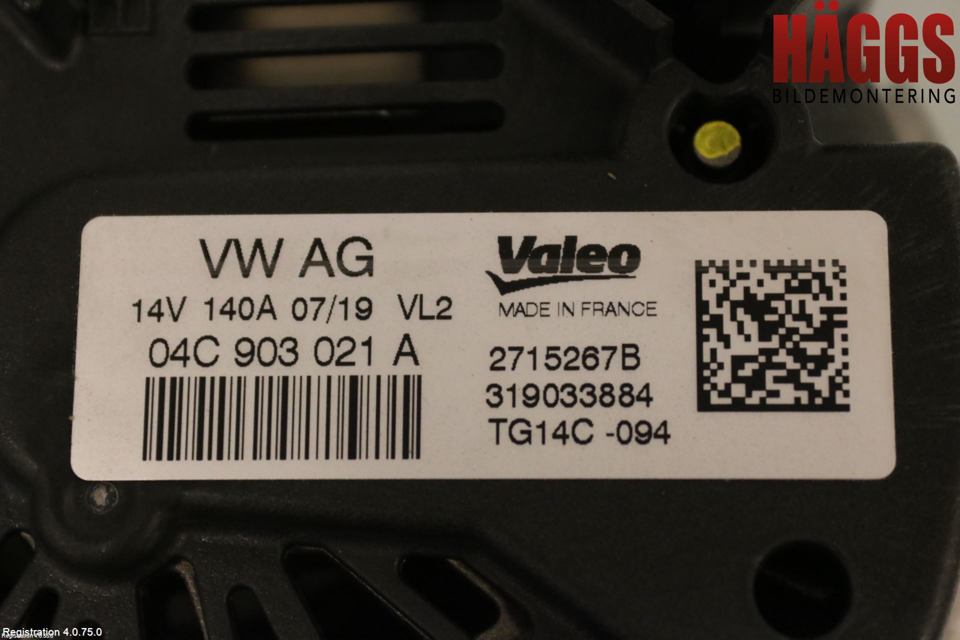 Audi Q3 F3 19- Generator