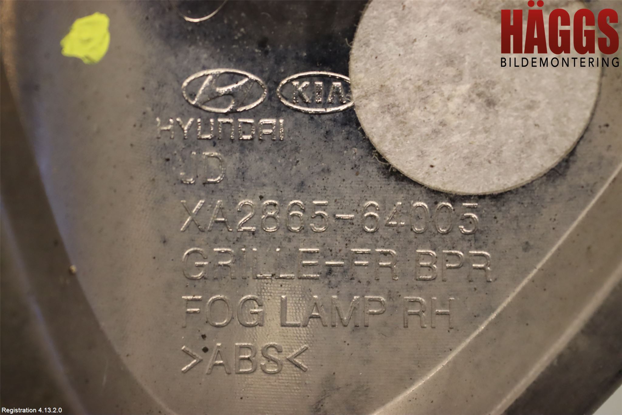 Kia CEED 12-18 Dimljussarg Fram