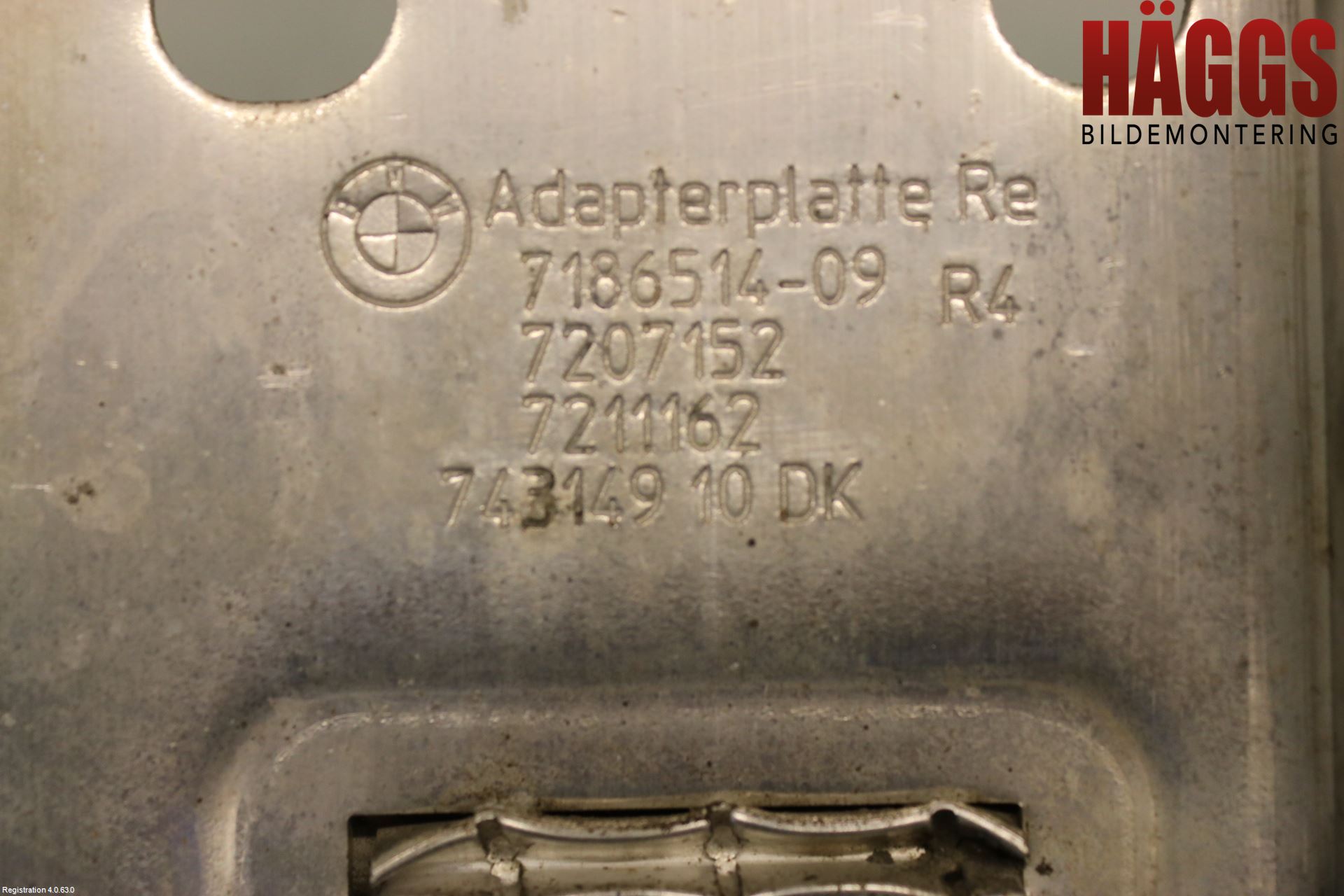 BMW 5 F10/F11/F18 09-17 Stötfångarfäste Fram Hö