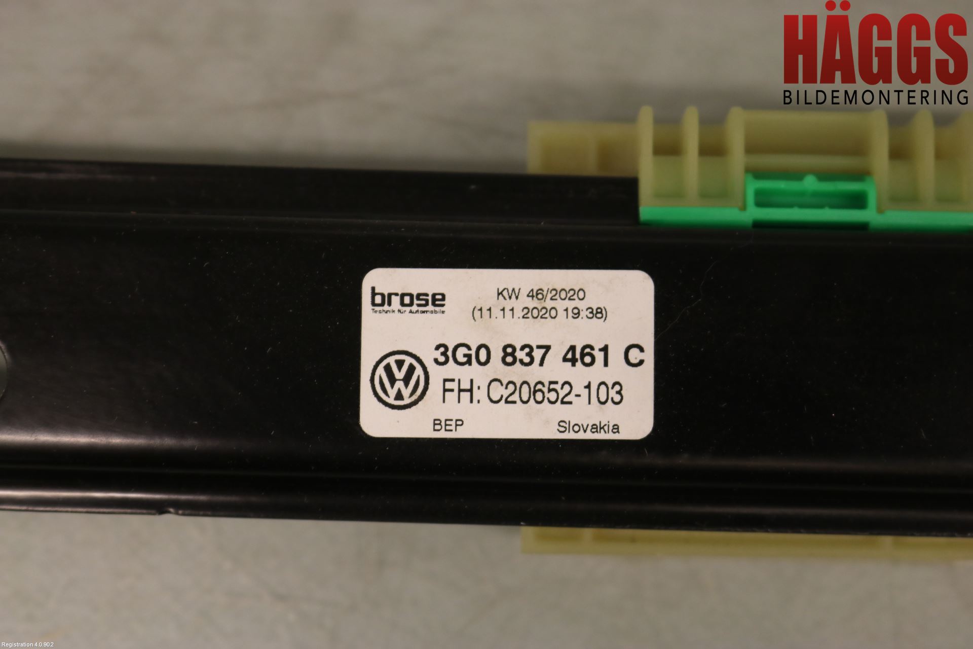 Volkswagen VW PASSAT 20-24 Fönsterhissmekanism