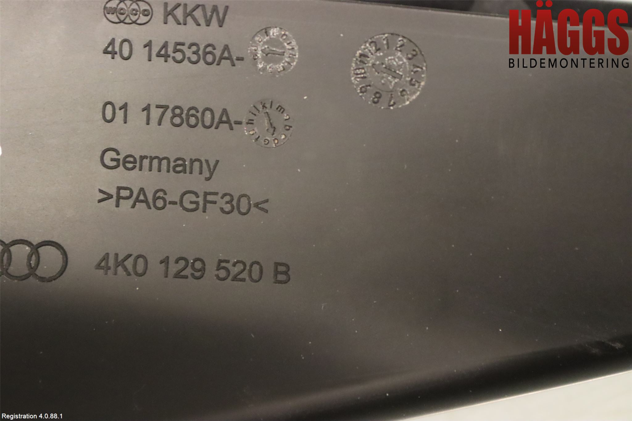 Audi A7 Sportback 4K 18- Luftrenare Övrigt