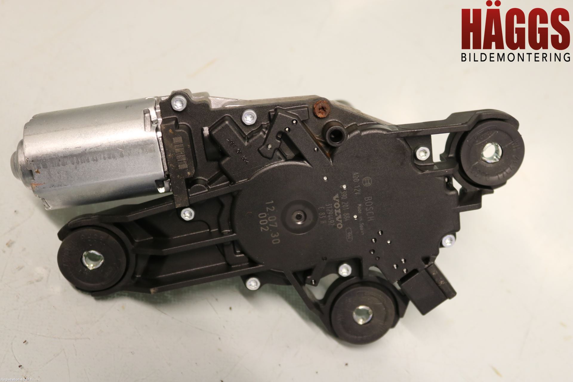 Volvo V60 11-13 Torkarmotor Baklucka
