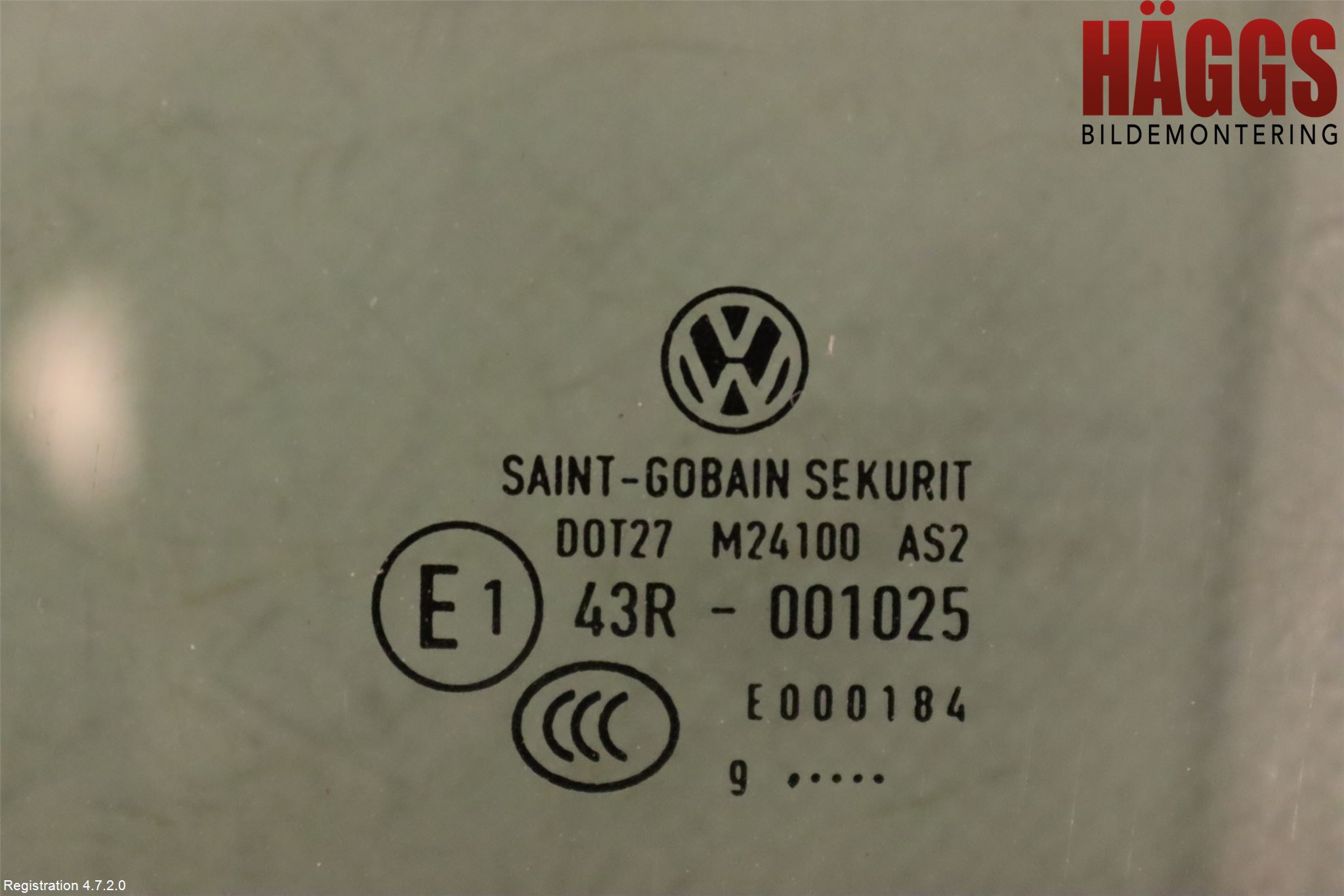 Volkswagen VW CADDY 16-20 Dörruta Fram Vänster