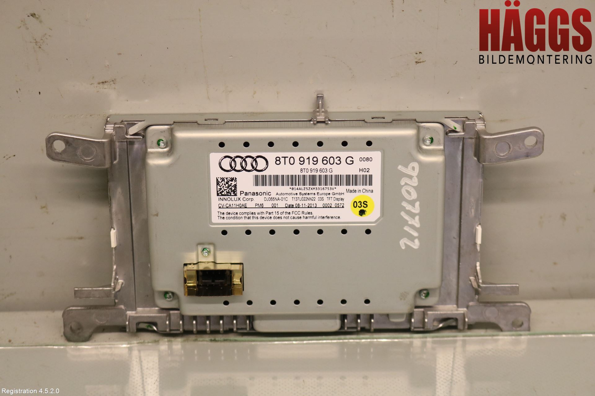 Audi A4 12-15 Bildskärm