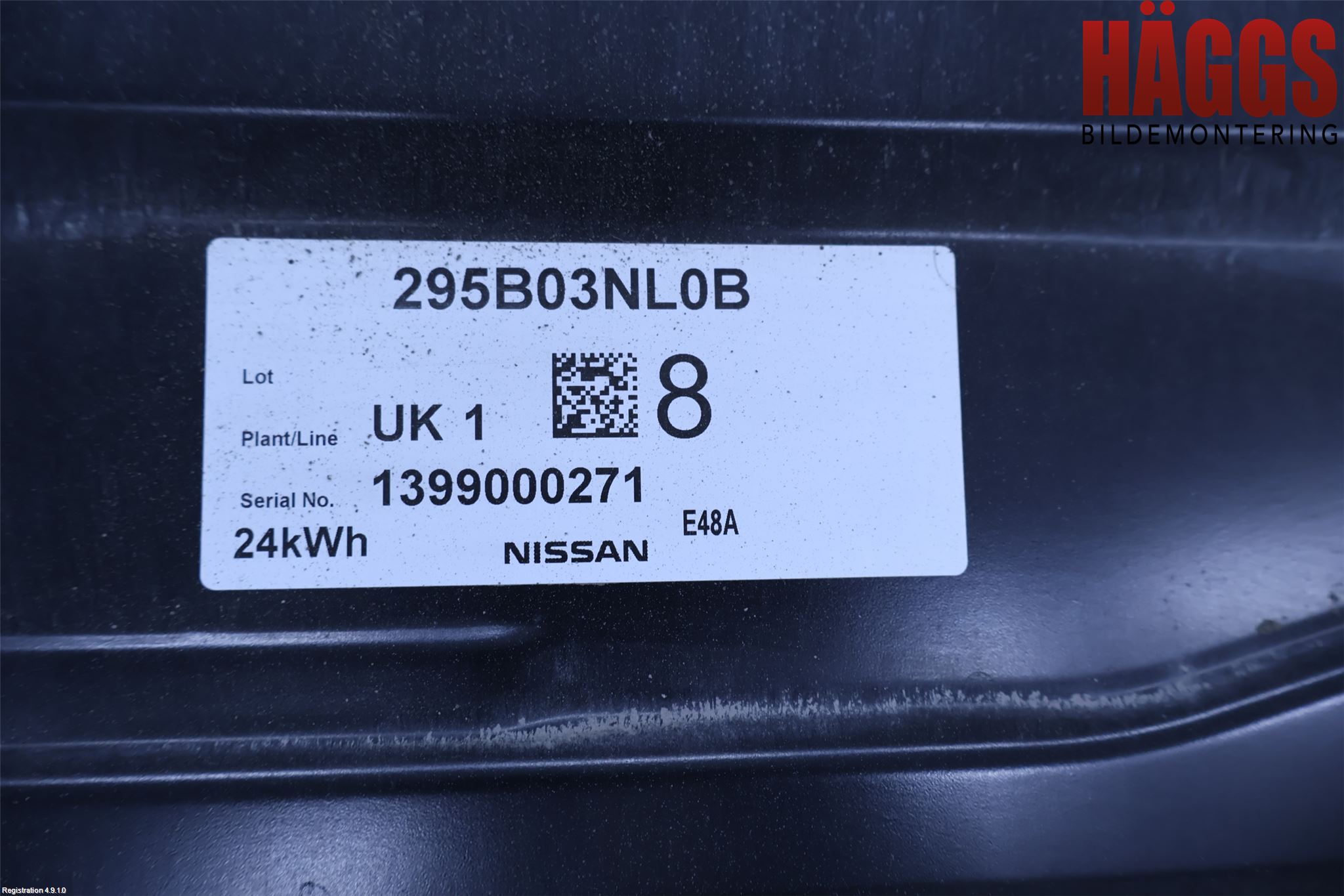 Nissan LEAF 11-17 Batteri Högspänning