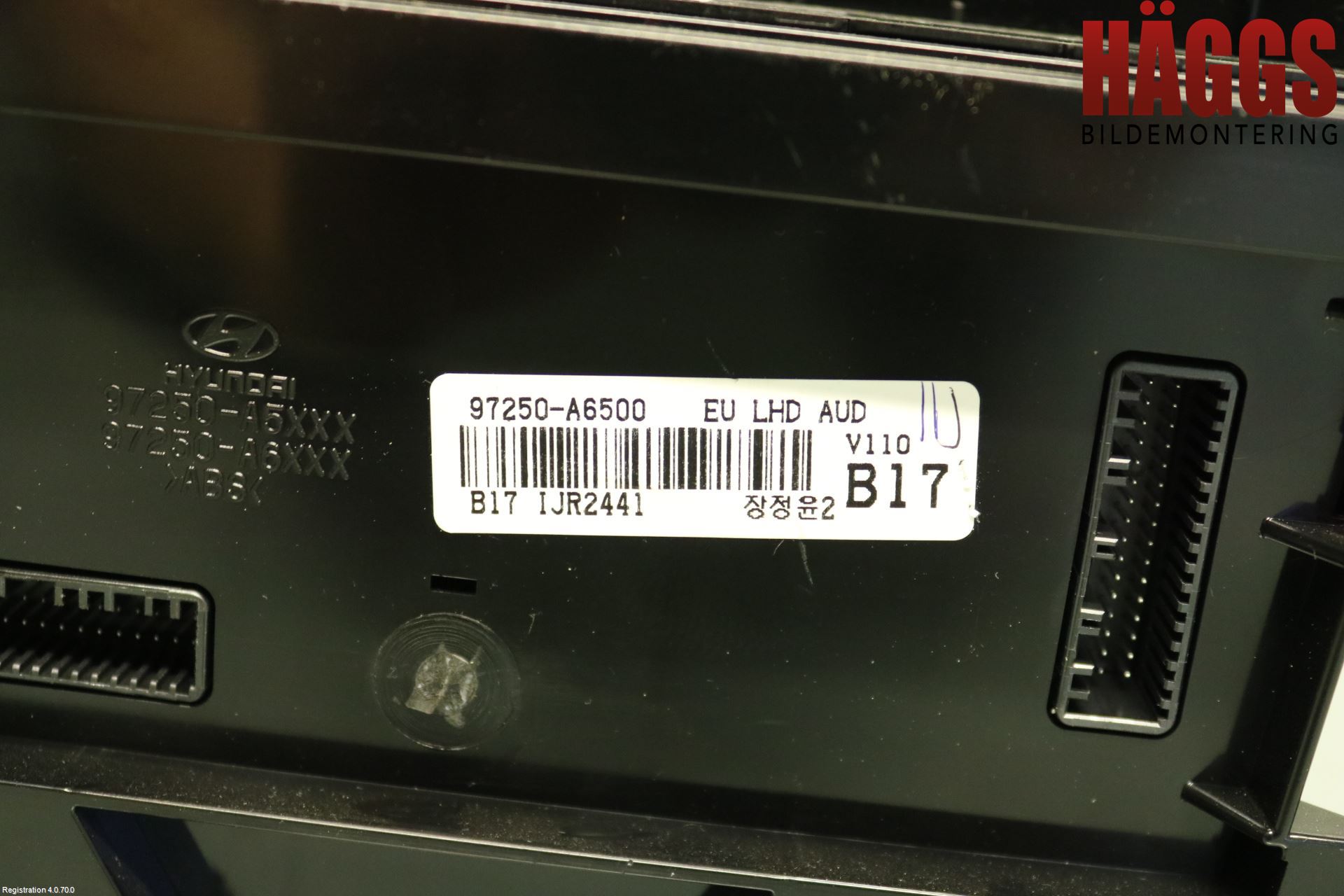 Hyundai i30 GD 13-17 Ac Styrenhet Ac Manöveren