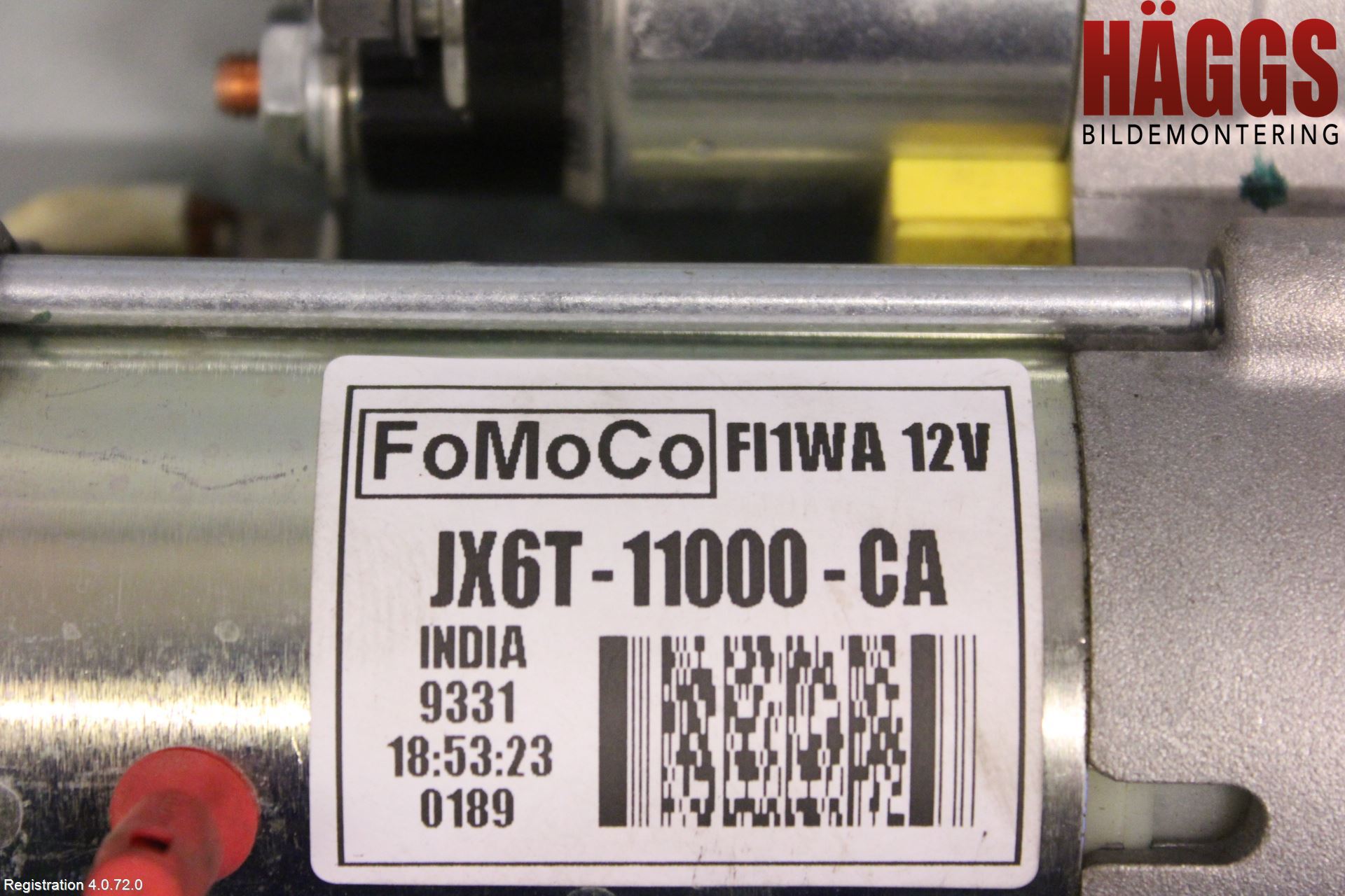 Ford FOCUS 19- Startmotor