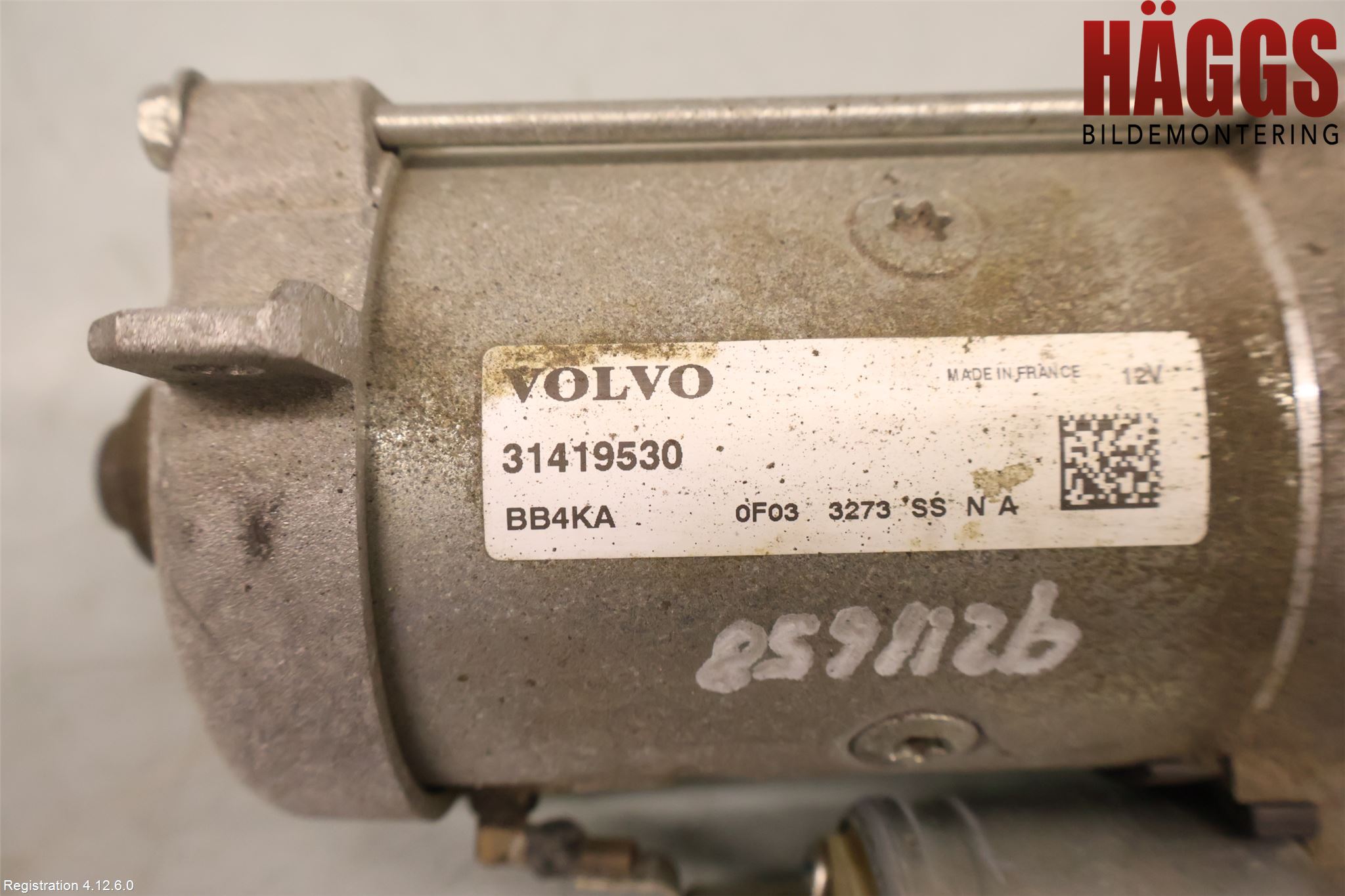 Volvo V60 CROSS COUNTRY 19- Startmotor Diesel