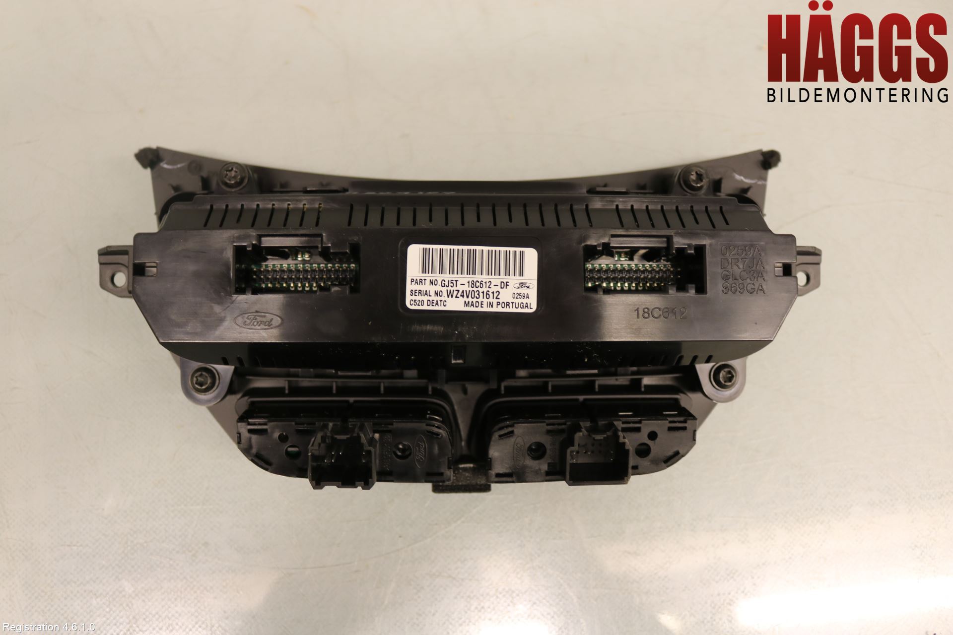 Ford KUGA 17-19 Ac Styrenhet Ac Manöveren