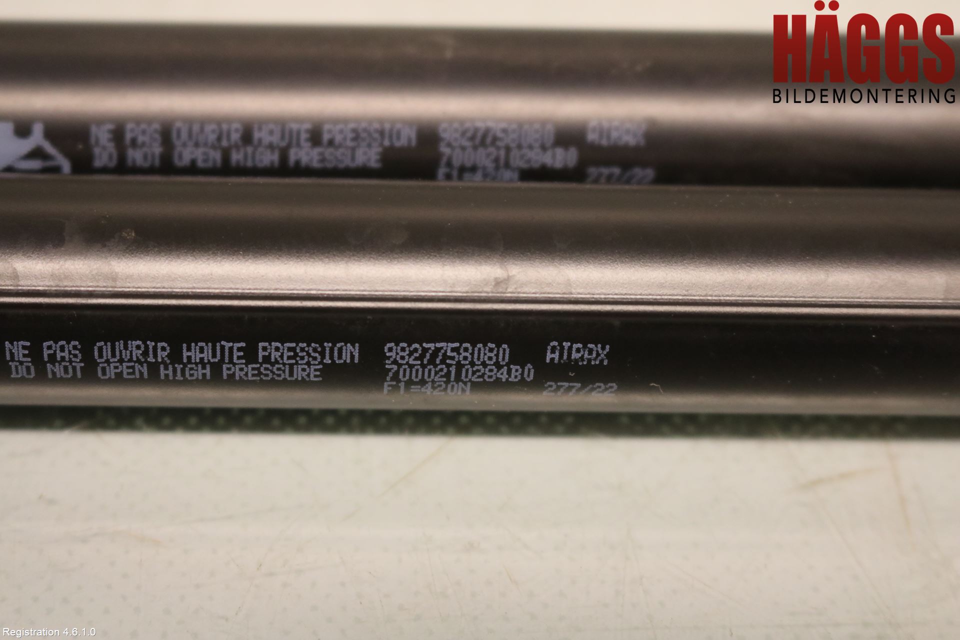 Peugeot 208/E-208 20- Gasfjäder Baklucka