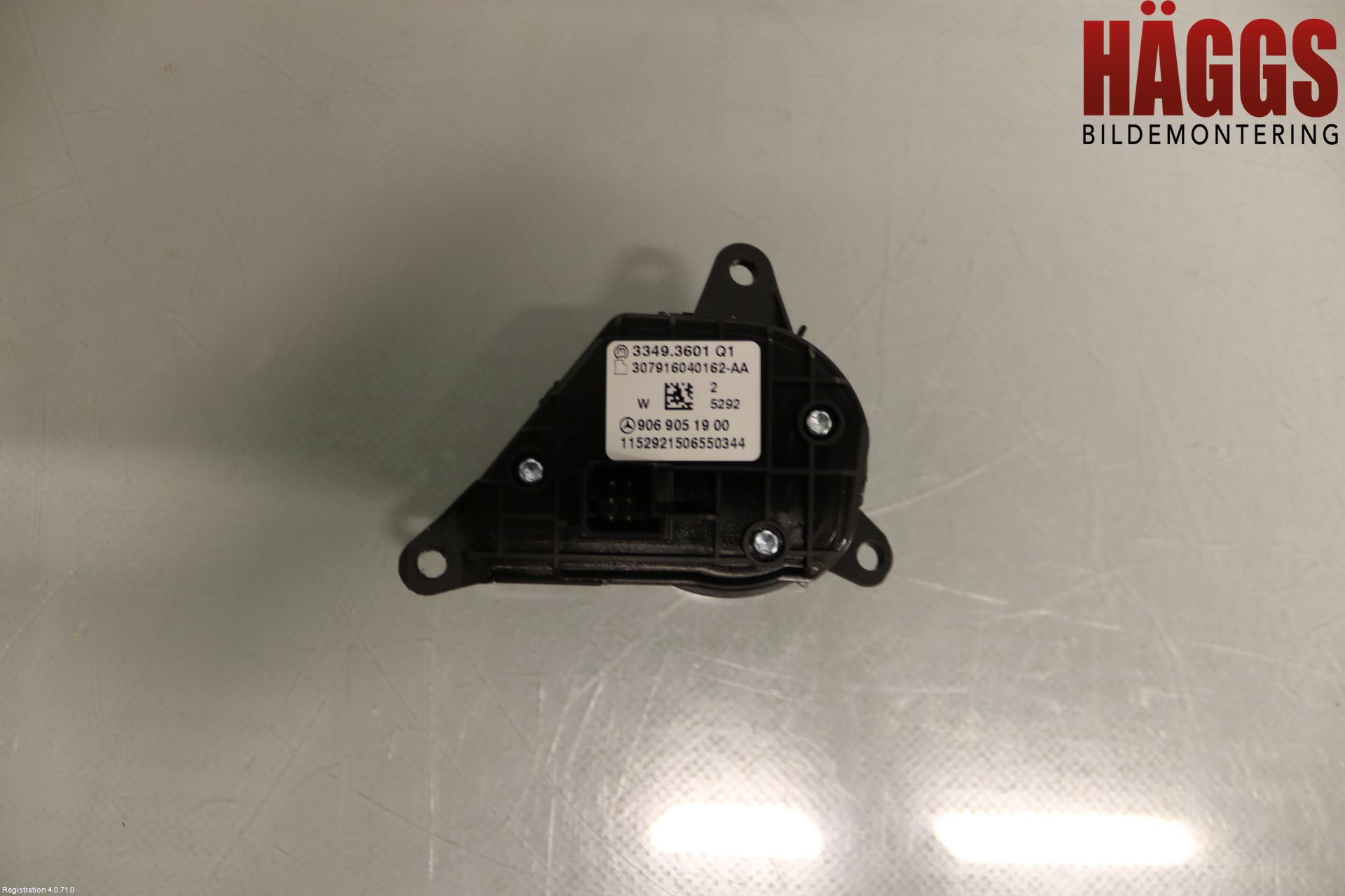 Mercedes-Benz MB SPRINTER (W906) 06-18 Spak-Rattreglage Radio