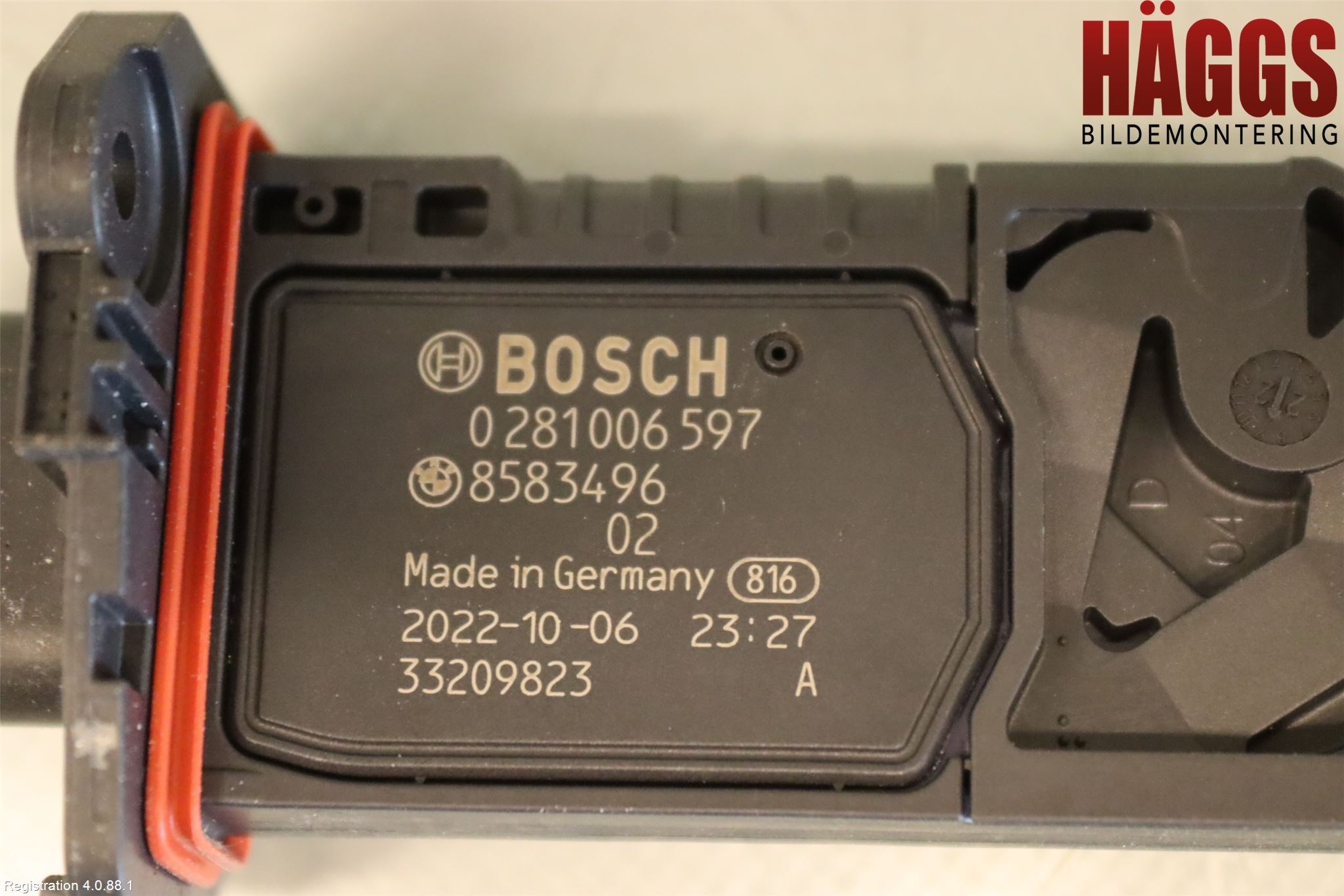 BMW 3 G20/G21/G80/G81 19- Injluftmassamätare