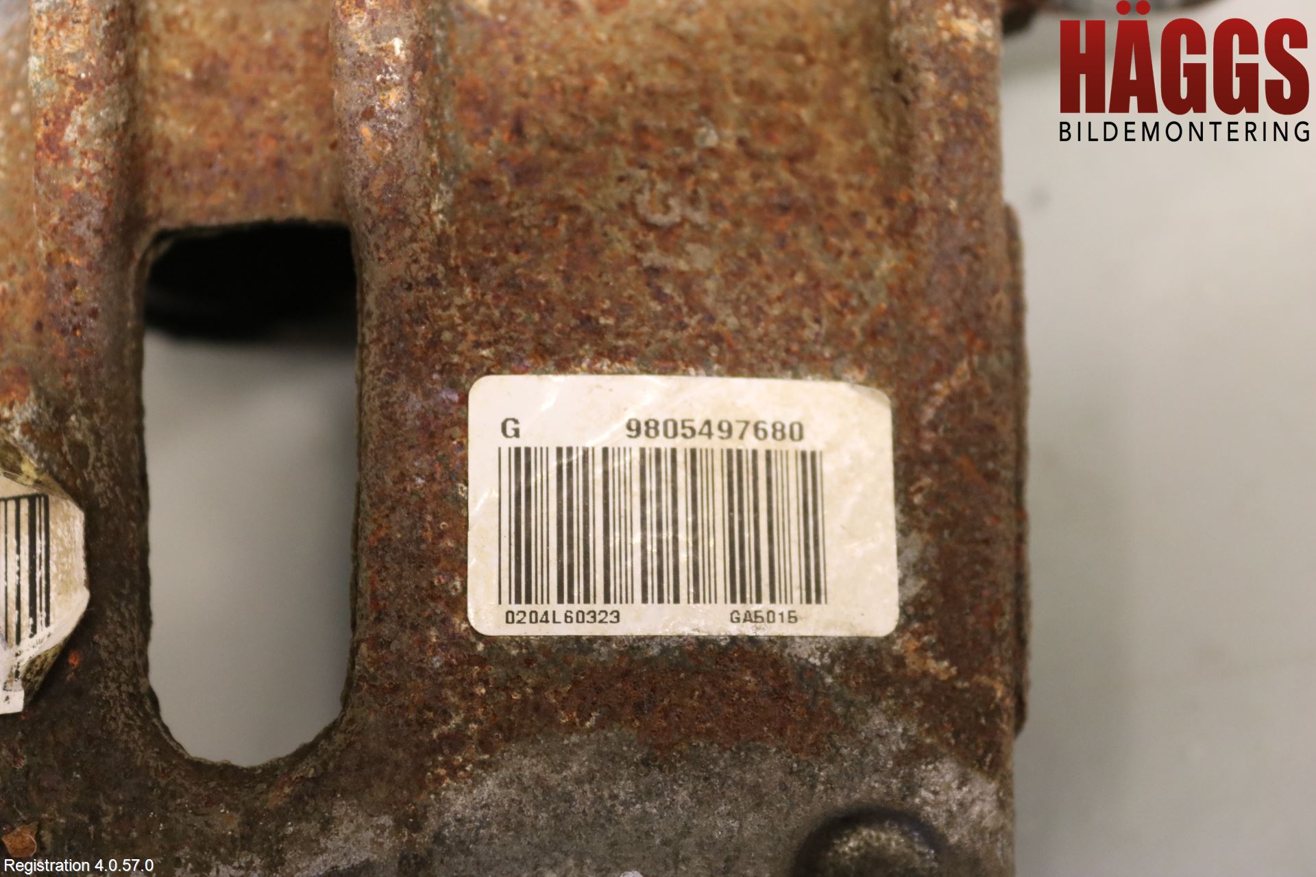 Citroen COTROEN C3 17-24 Bromsok Fram Vänster