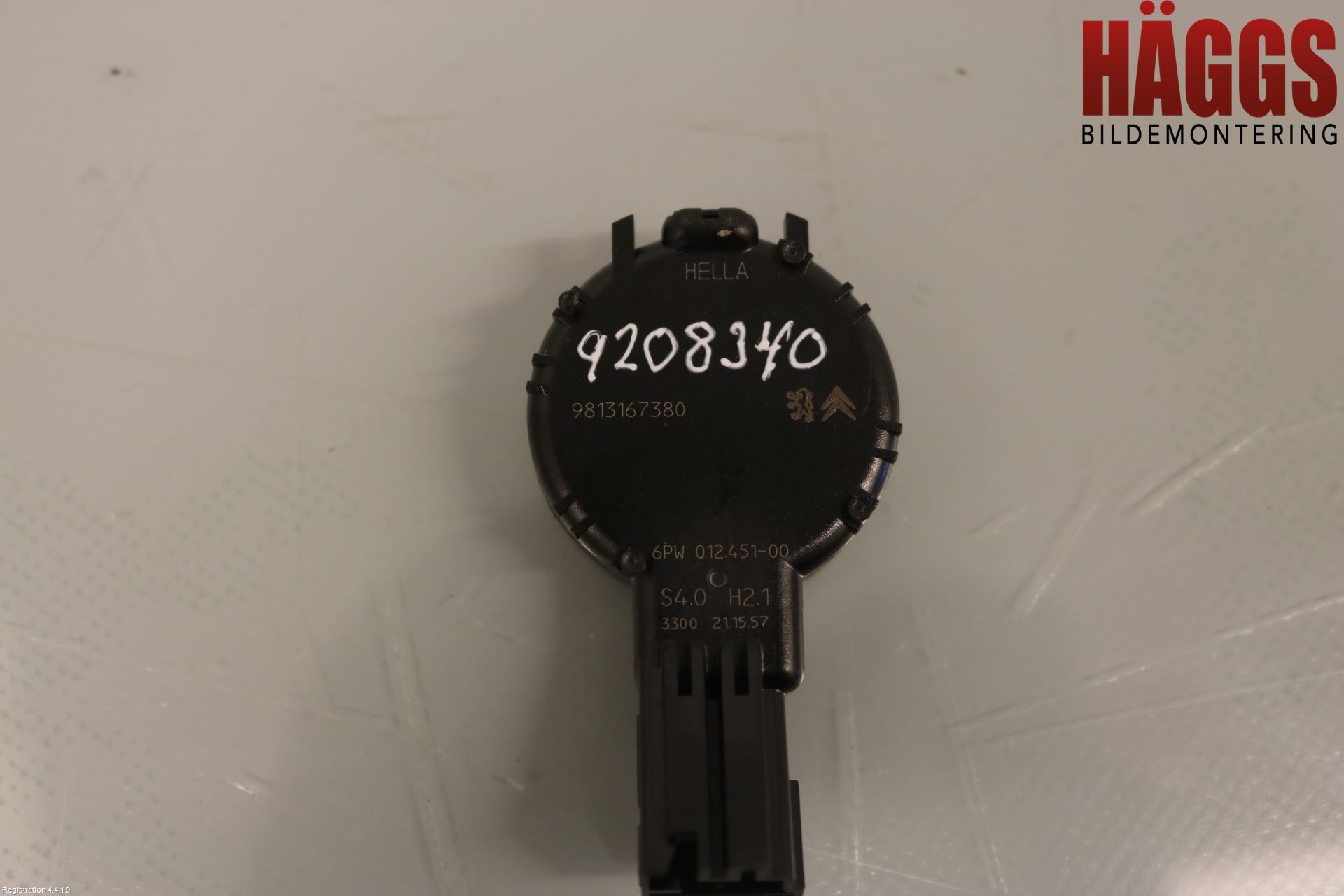 Citroen C4 SPACETOURER 19-22 Regnsensor