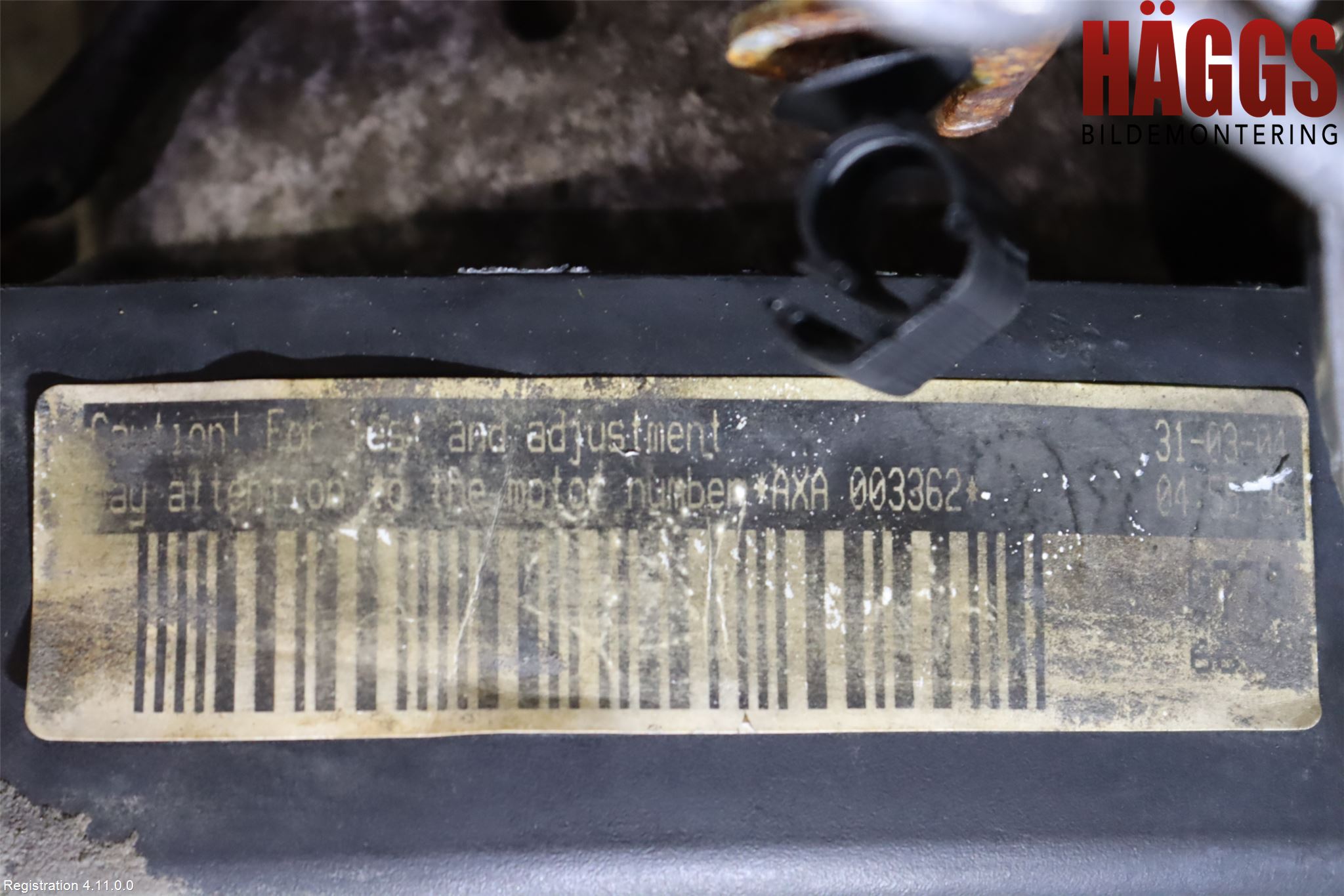Volkswagen VW TRANSP/CARAVELLE (T5) 04-15 Motor Bensin