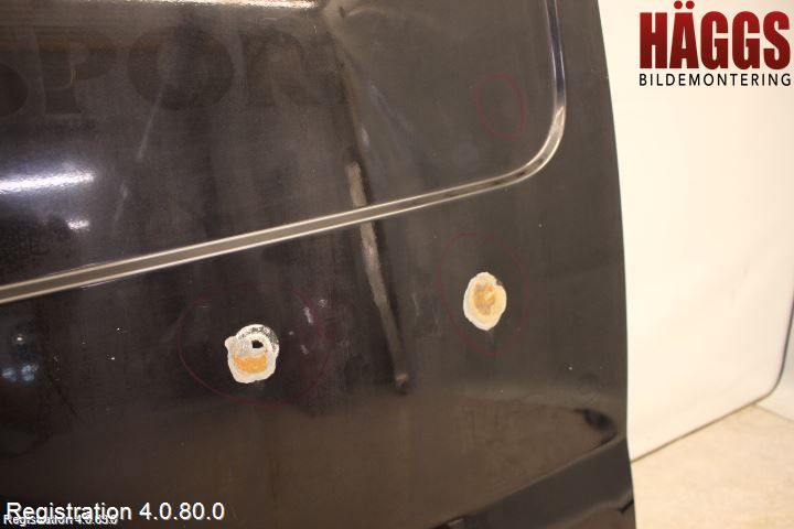 Renault TRAFIC   02-14 Dörr Bak Van-Skåp Höger