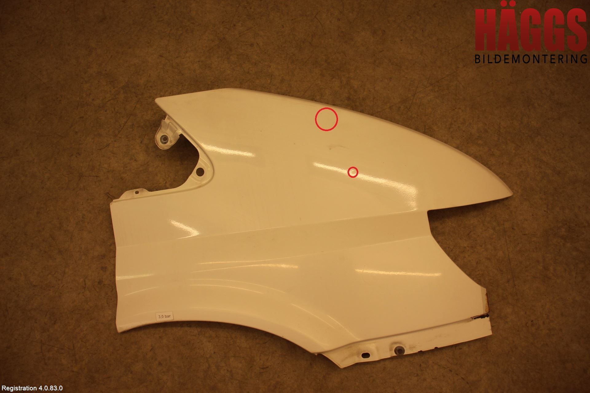 Ford TRANSIT    00-06 Skärm Fram Höger