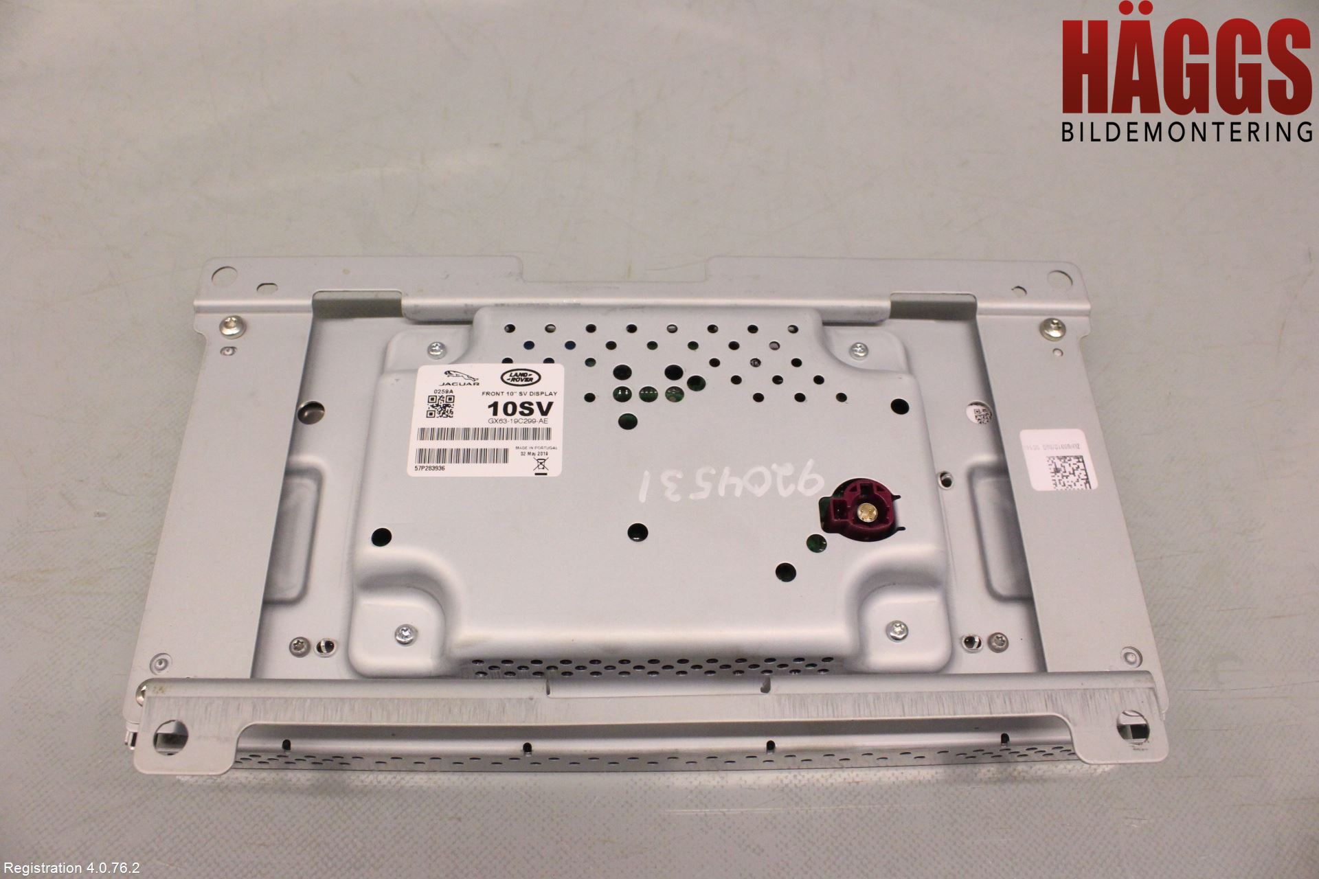 Jaguar F-PACE Multifunktionsdisplay