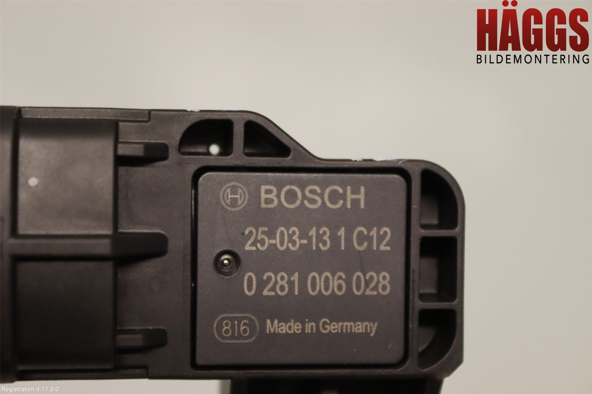 Nissan PULSAR Givare Laddluftstryck