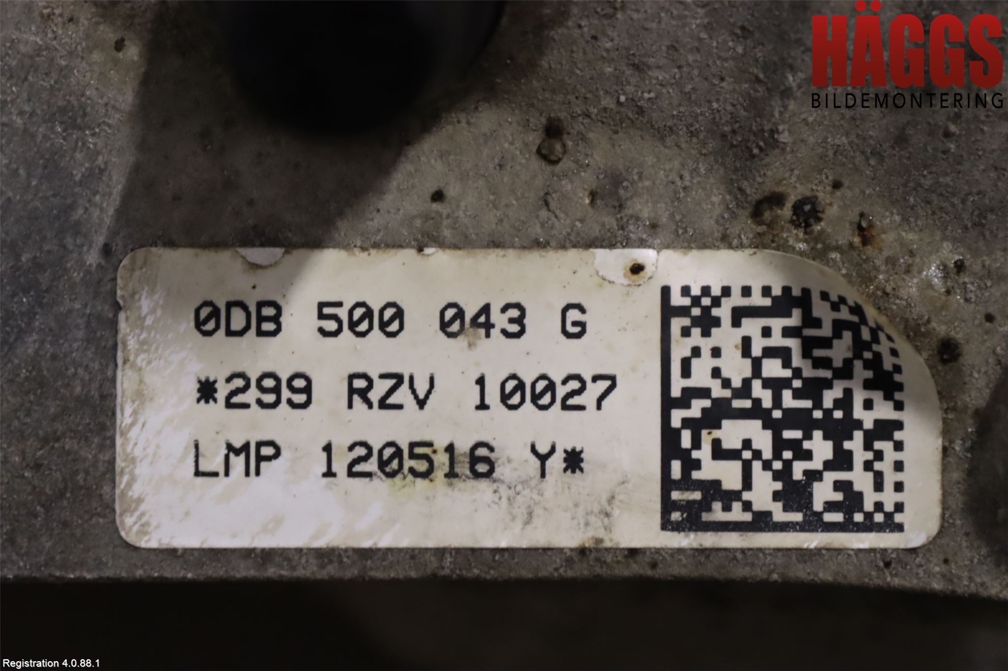 Audi A4/S4 B9 16-19 Bakväxel-Diff