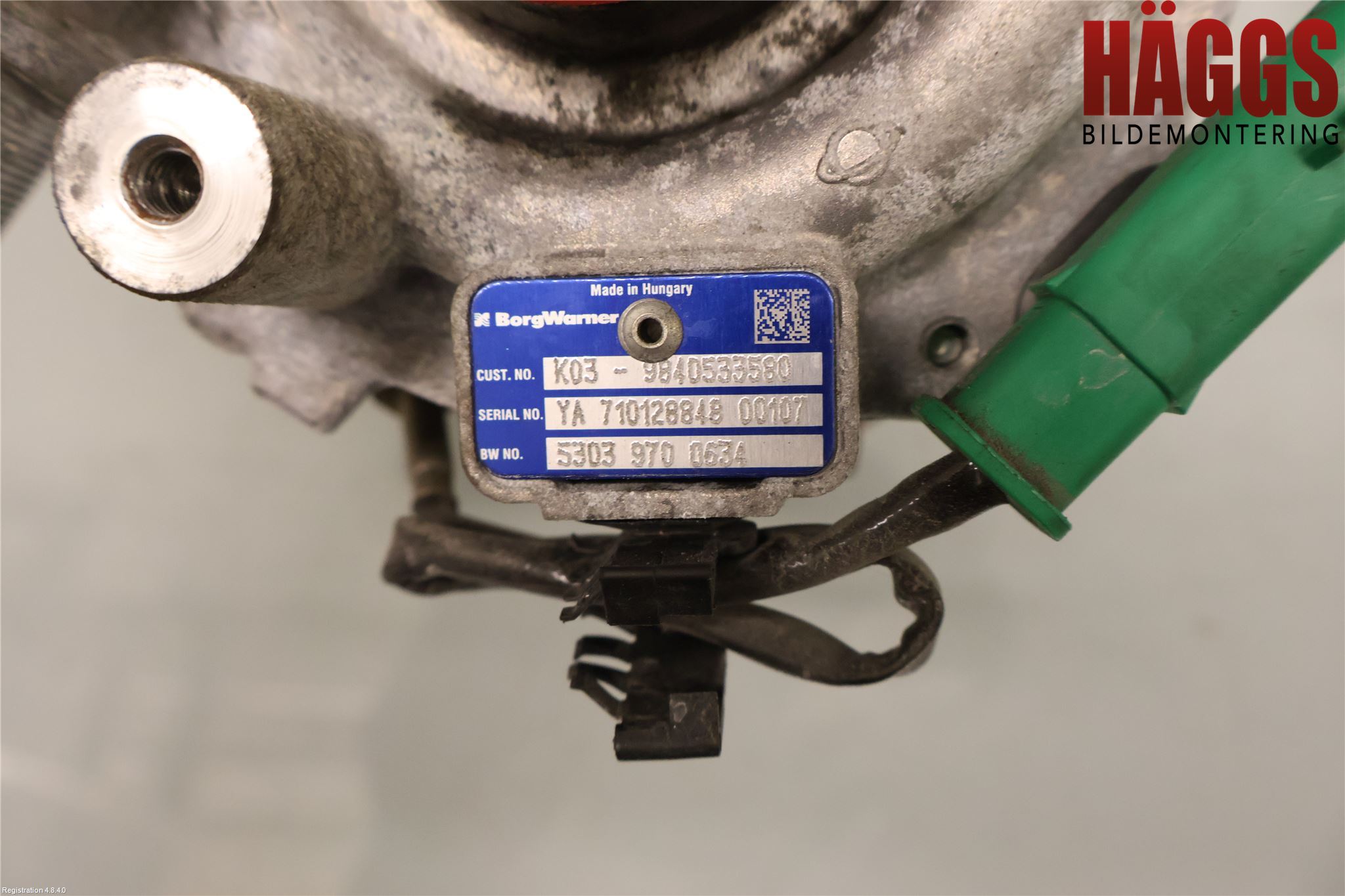 Citroen SPACETOURER/E-SPACETOURER 16- Turboaggregat