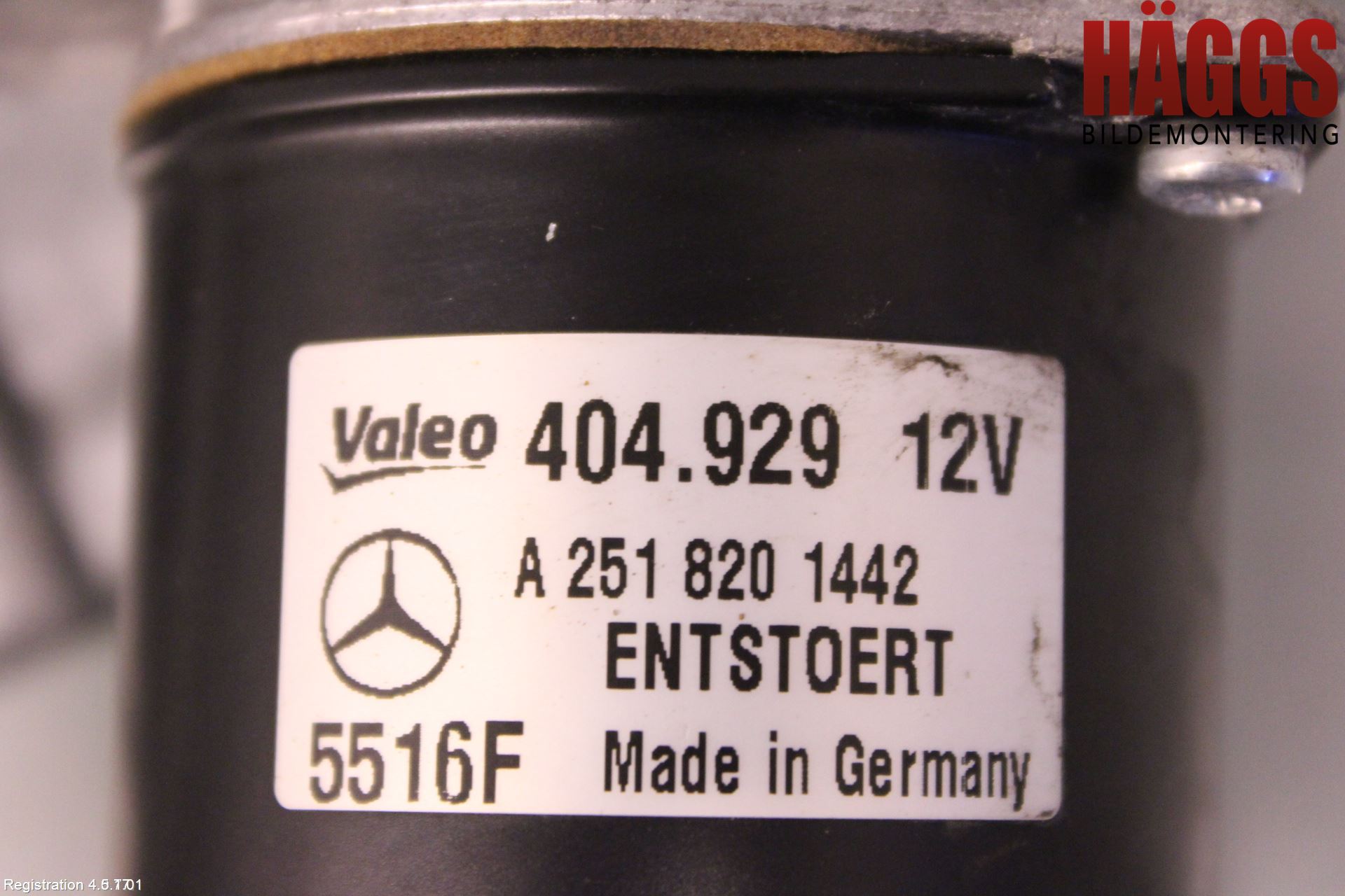 Mercedes-Benz MB R-KLASS (W251) 05-13 Torkarmotor Vindruta