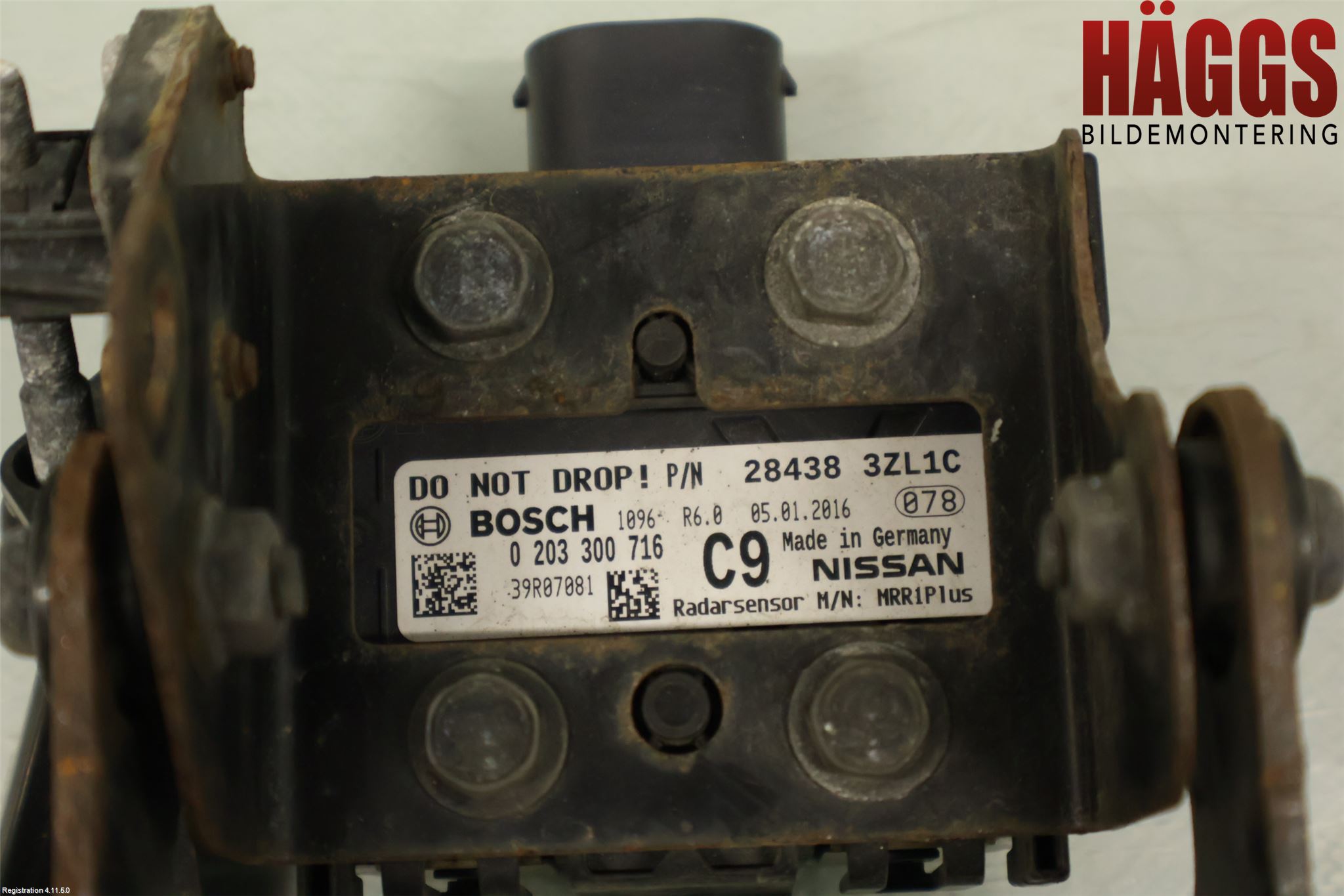 Nissan PULSAR Sensor Aktivt Kollisionsskydd