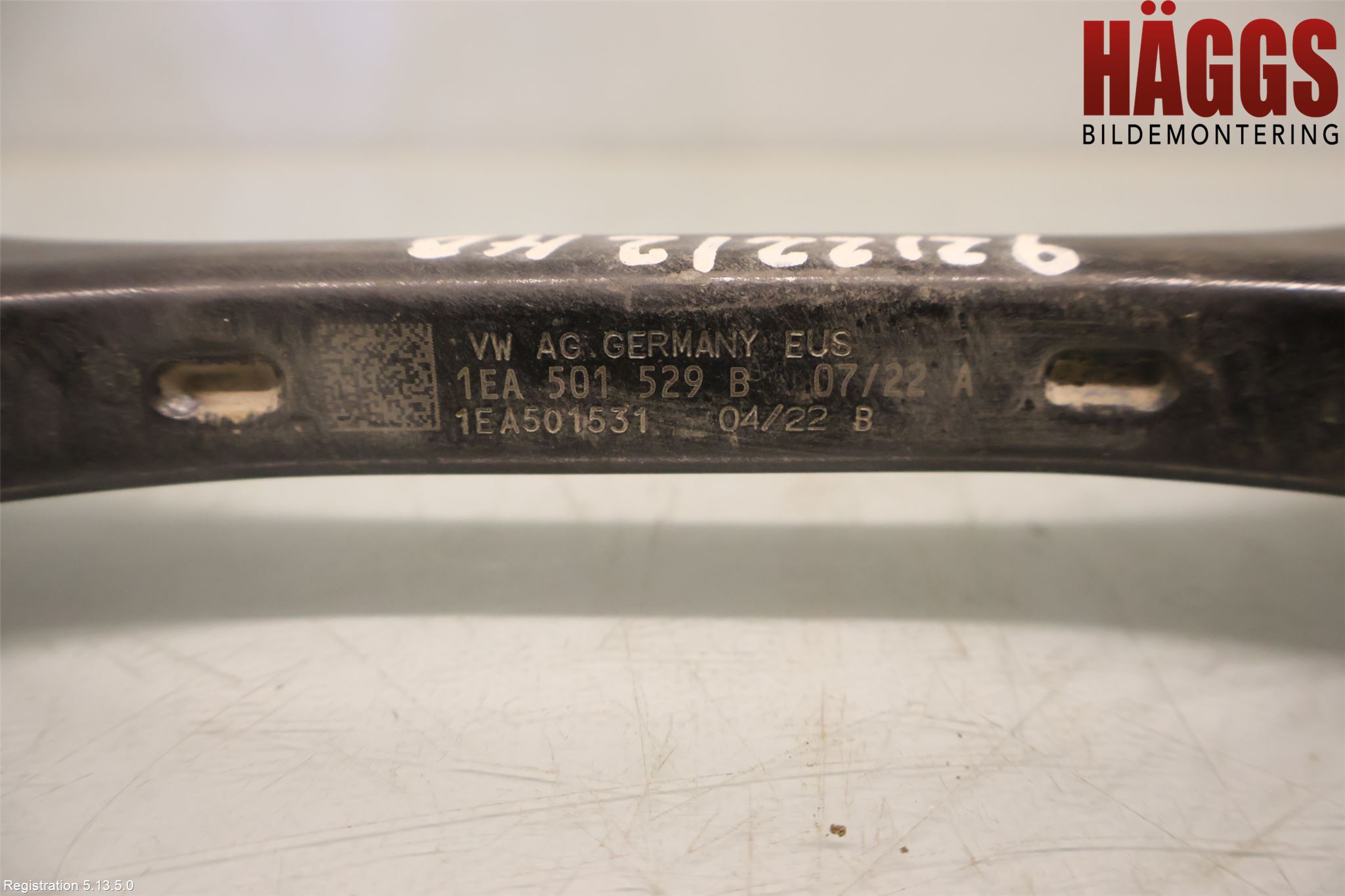 Volkswagen VW ID.5 22- Bärarm Bak Höger