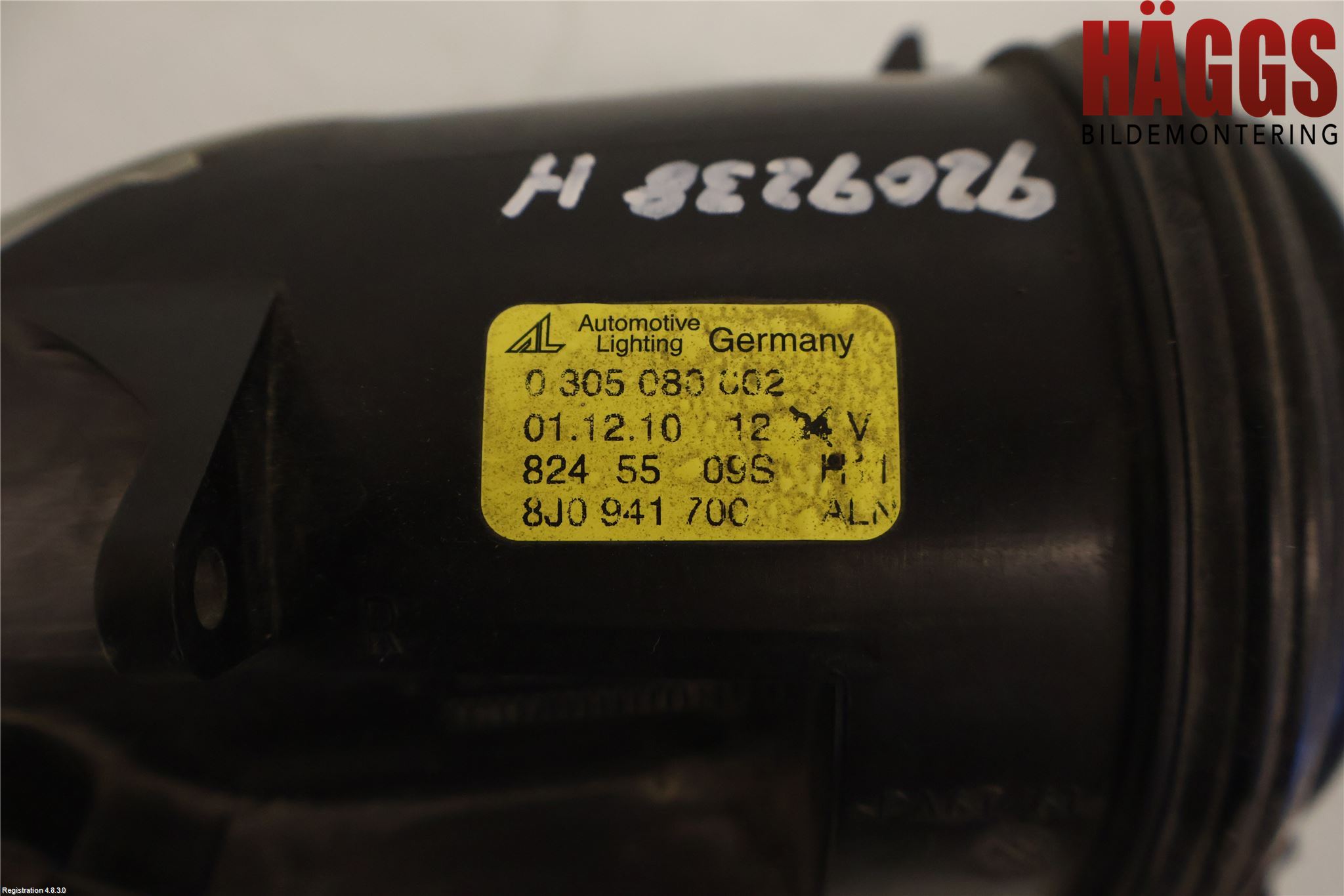 Audi TT/TTS 07-14 Dimljus-Varselljus Fram