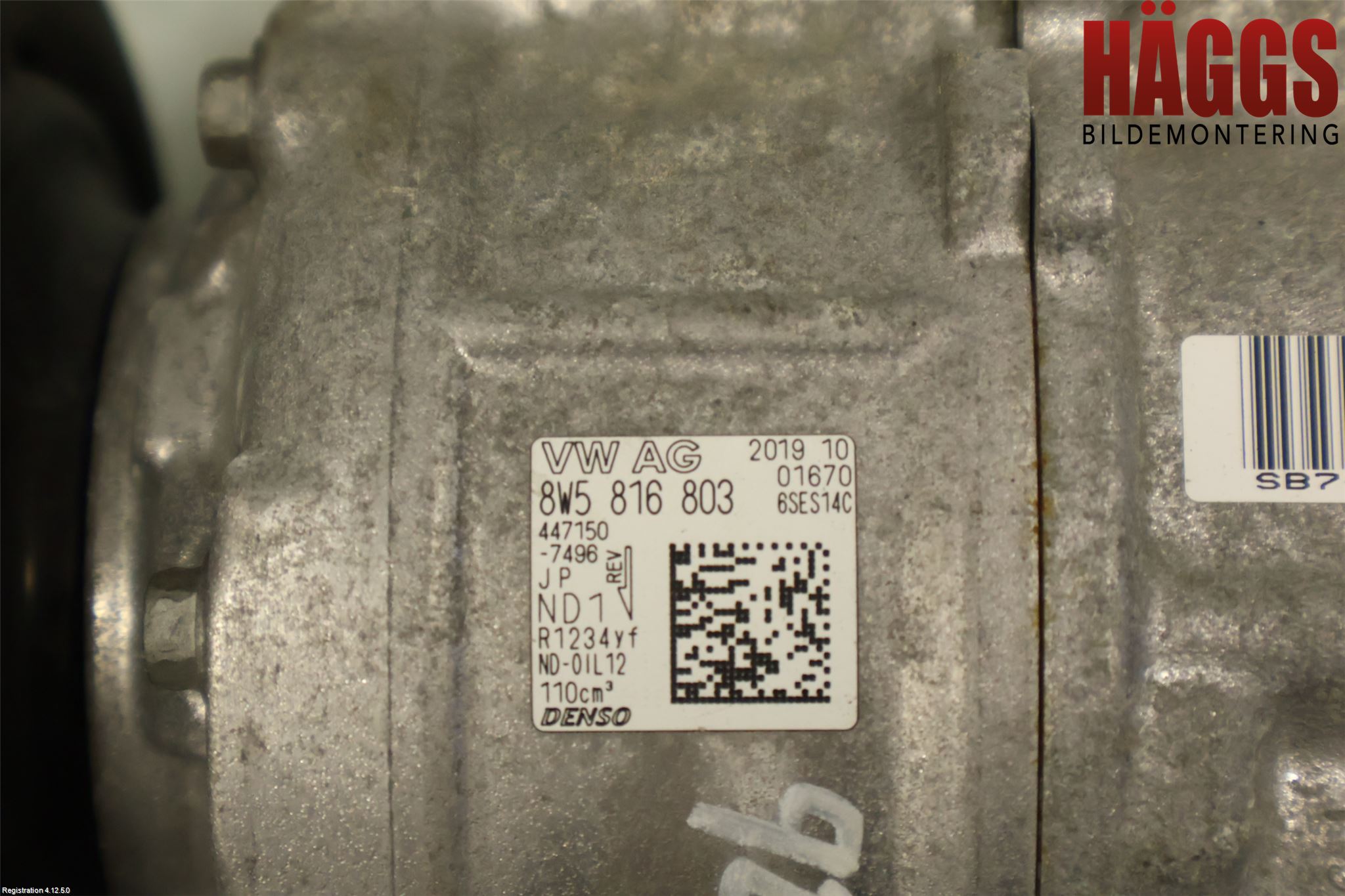 Audi A4/S4 B9 20- Ac Kompressor