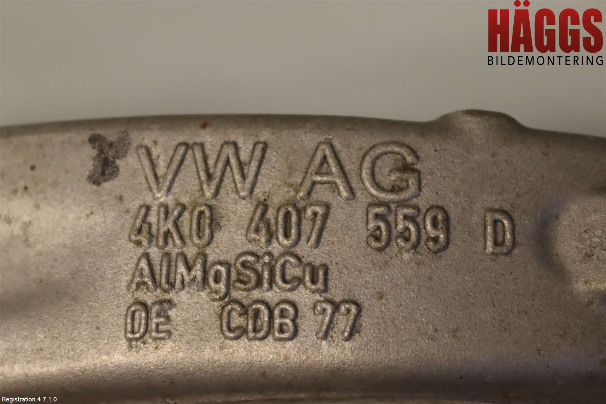 Audi A6 F2/C8 19- Styrspindel Lagerhus Vä