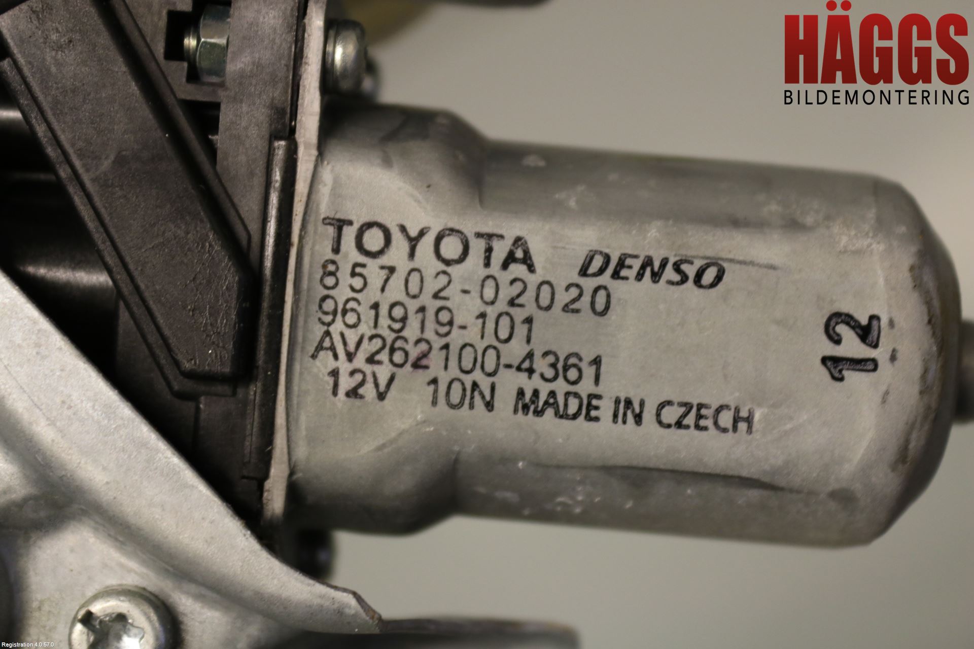 Toyota AURIS 10-12 Fönsterhiss El Kompl