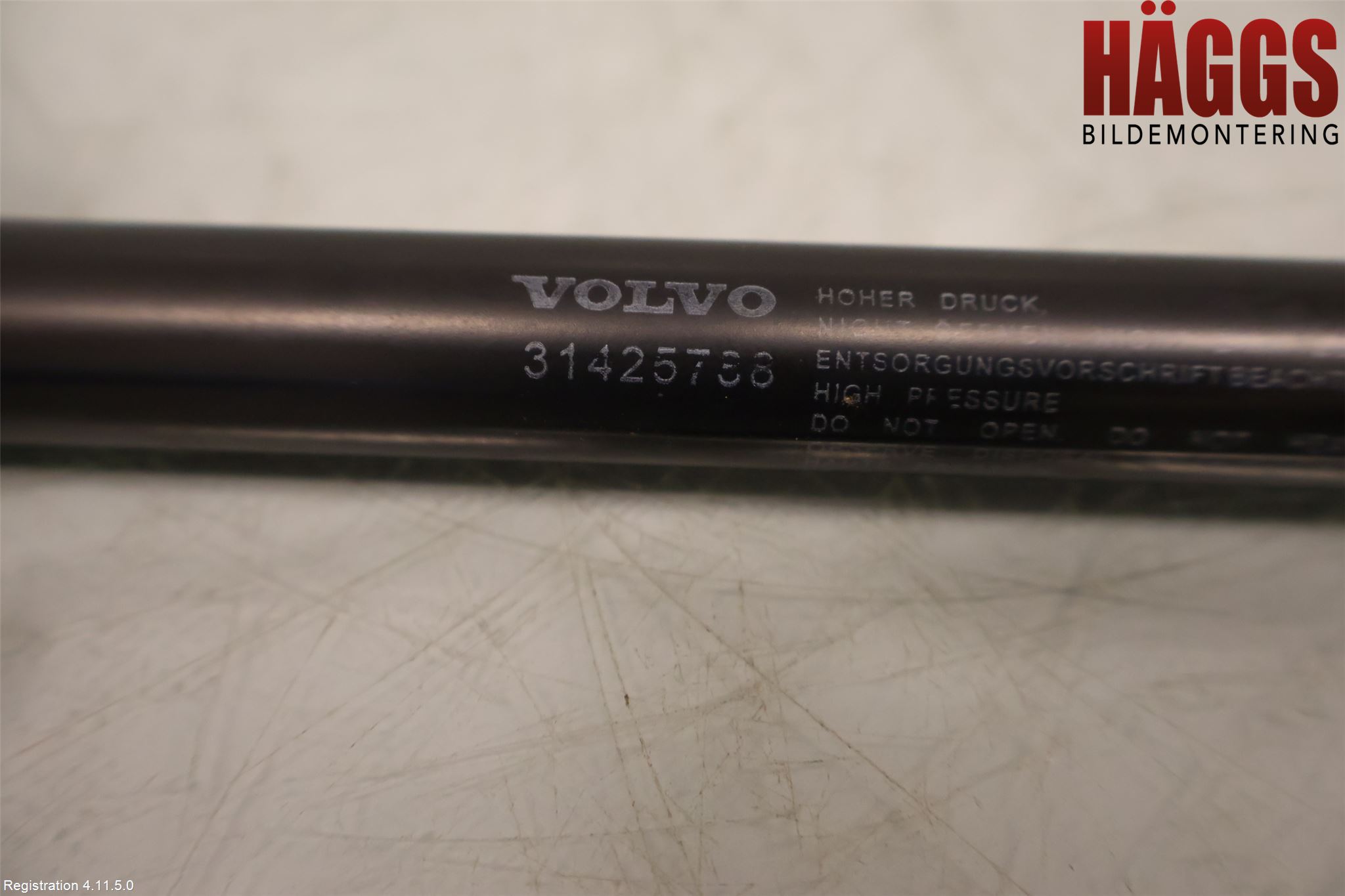 Volvo XC90/RECHARGE 16- Gasfjäder Motorhuv