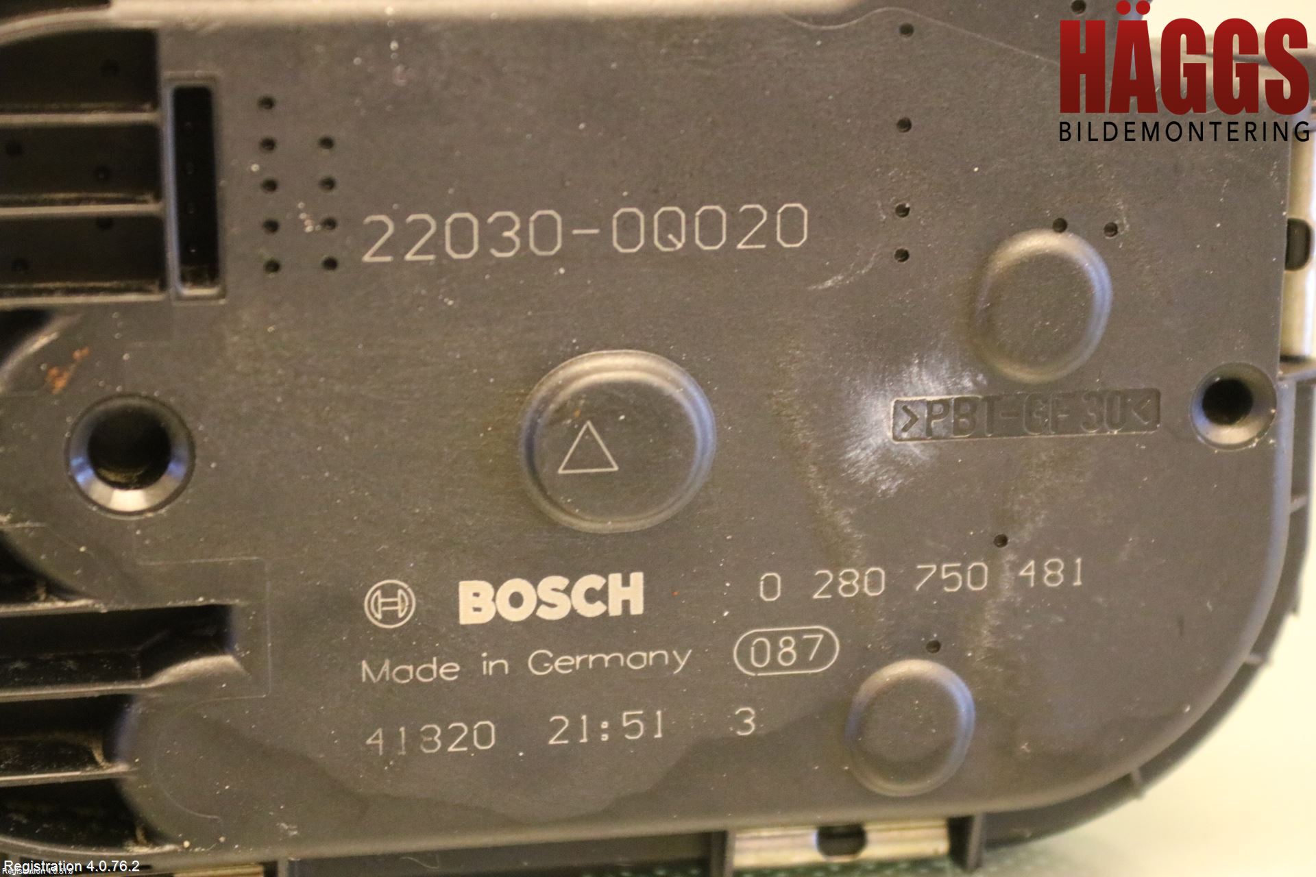 Toyota AYGO 06-14 Injspjällhus