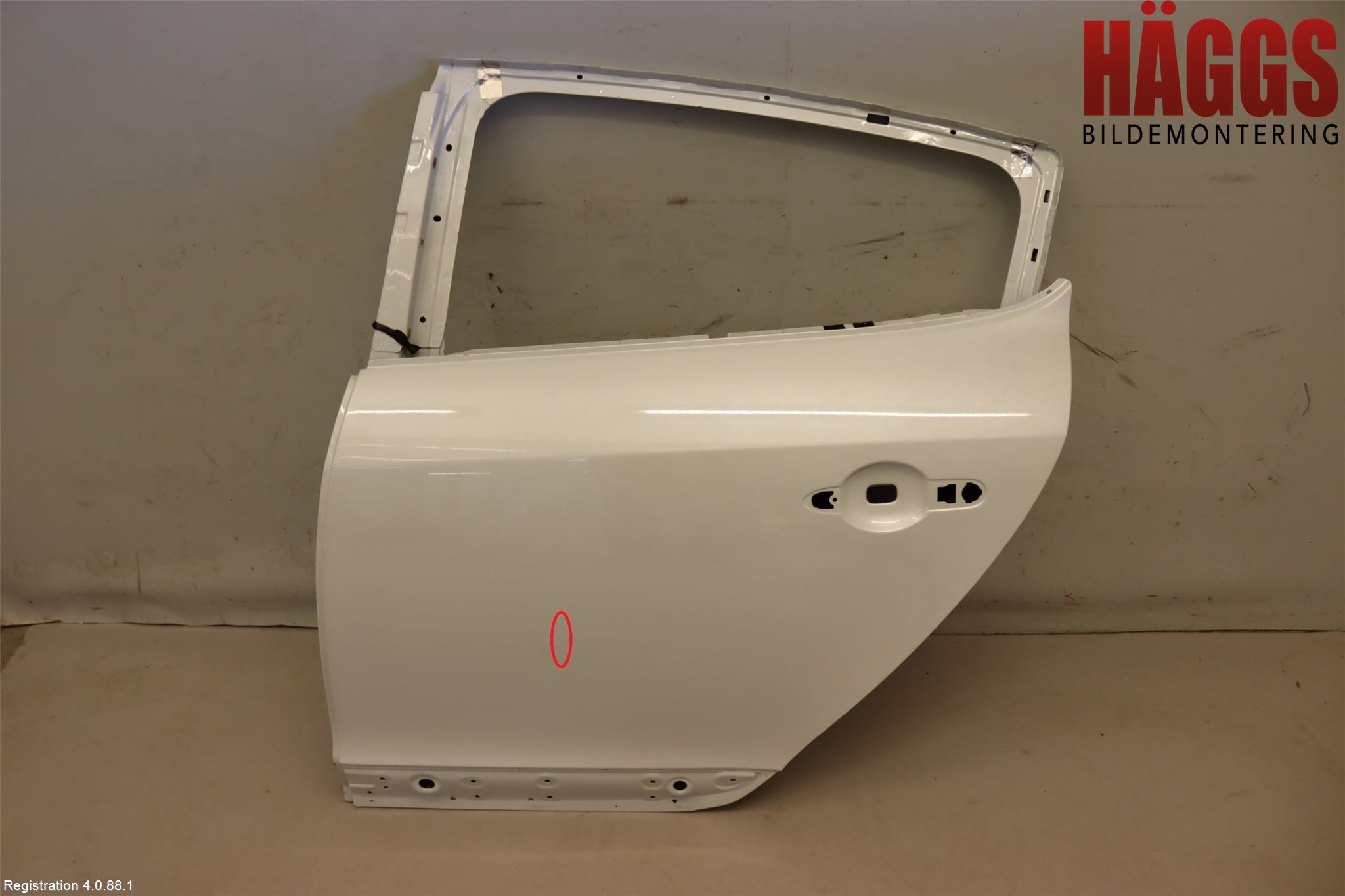 Renault MEGANE III 09-15 Dörr Bak Vänster