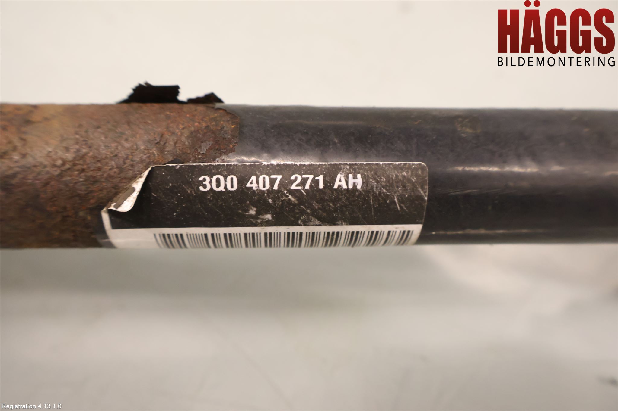 Volkswagen VW TIGUAN 16-24 Drivaxel Fram Vänster