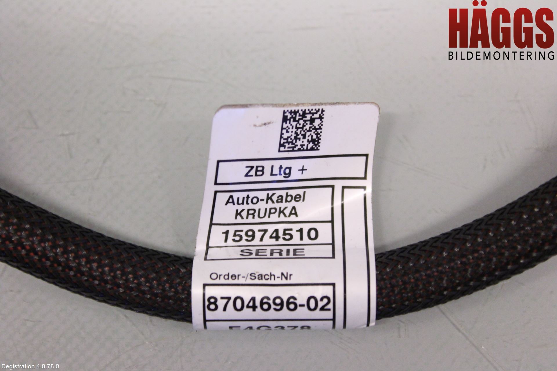 BMW 3 G20/G21/G80/G81 19- Batterikabel