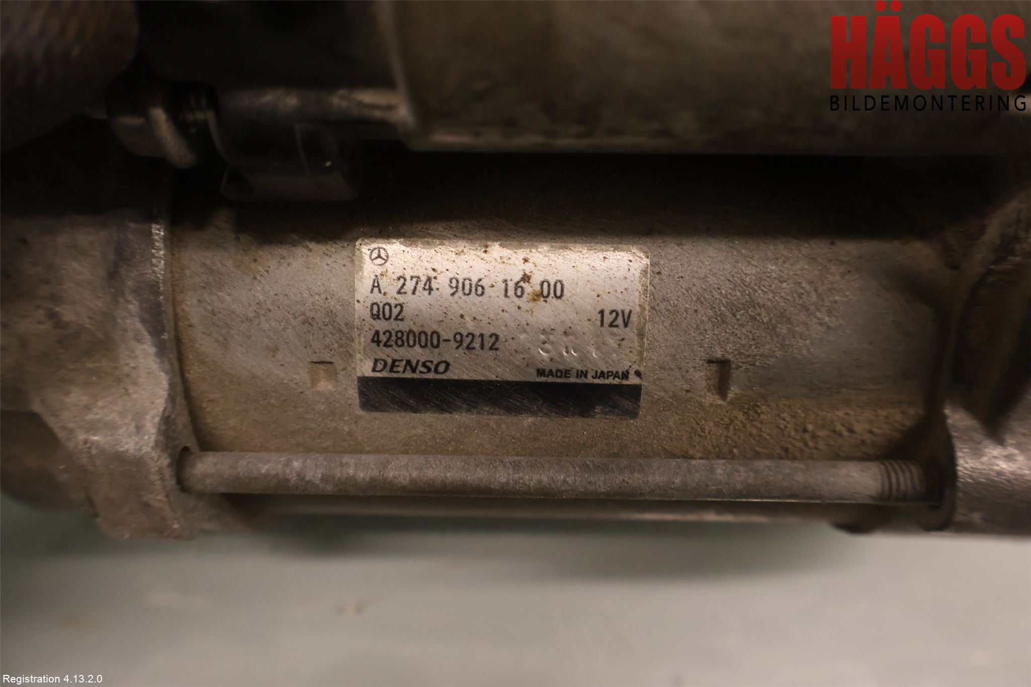 Mercedes-Benz MB C-KLASS (W205) 14-21 Startmotor