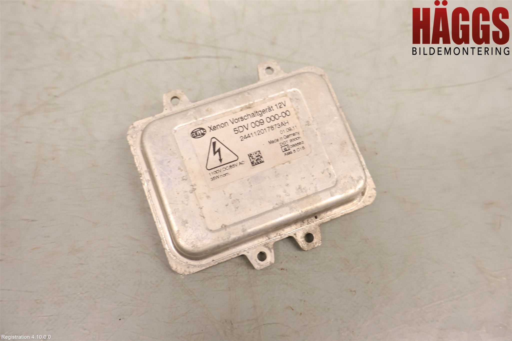 Skoda SUPERB 09-15 Styrenhet Strålkastare