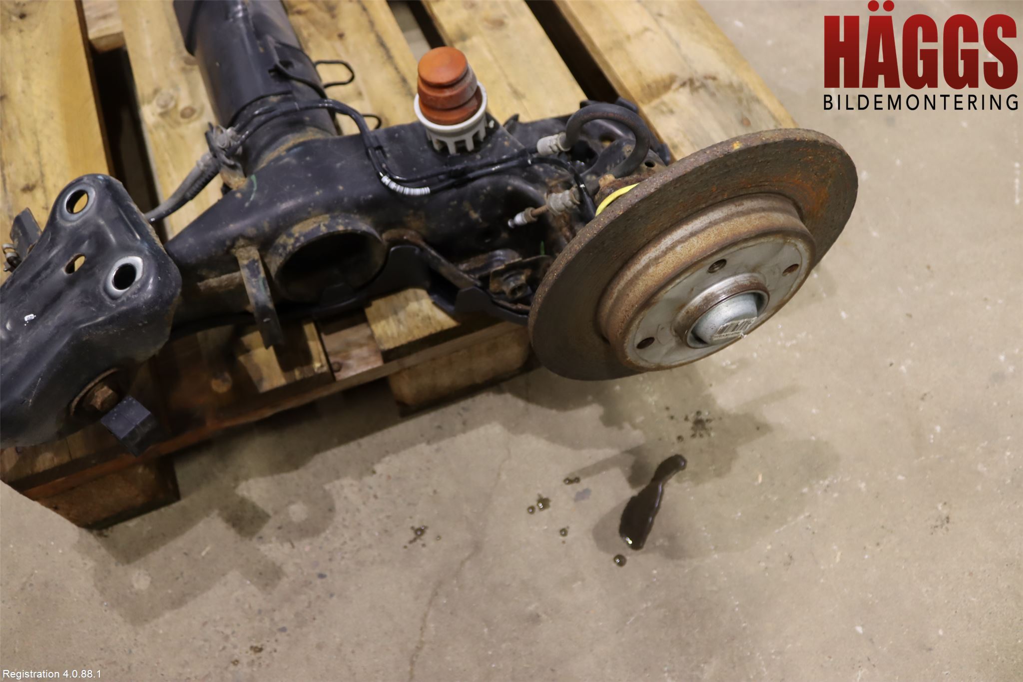 Peugeot 2008 13-20 Bakaxelbalk