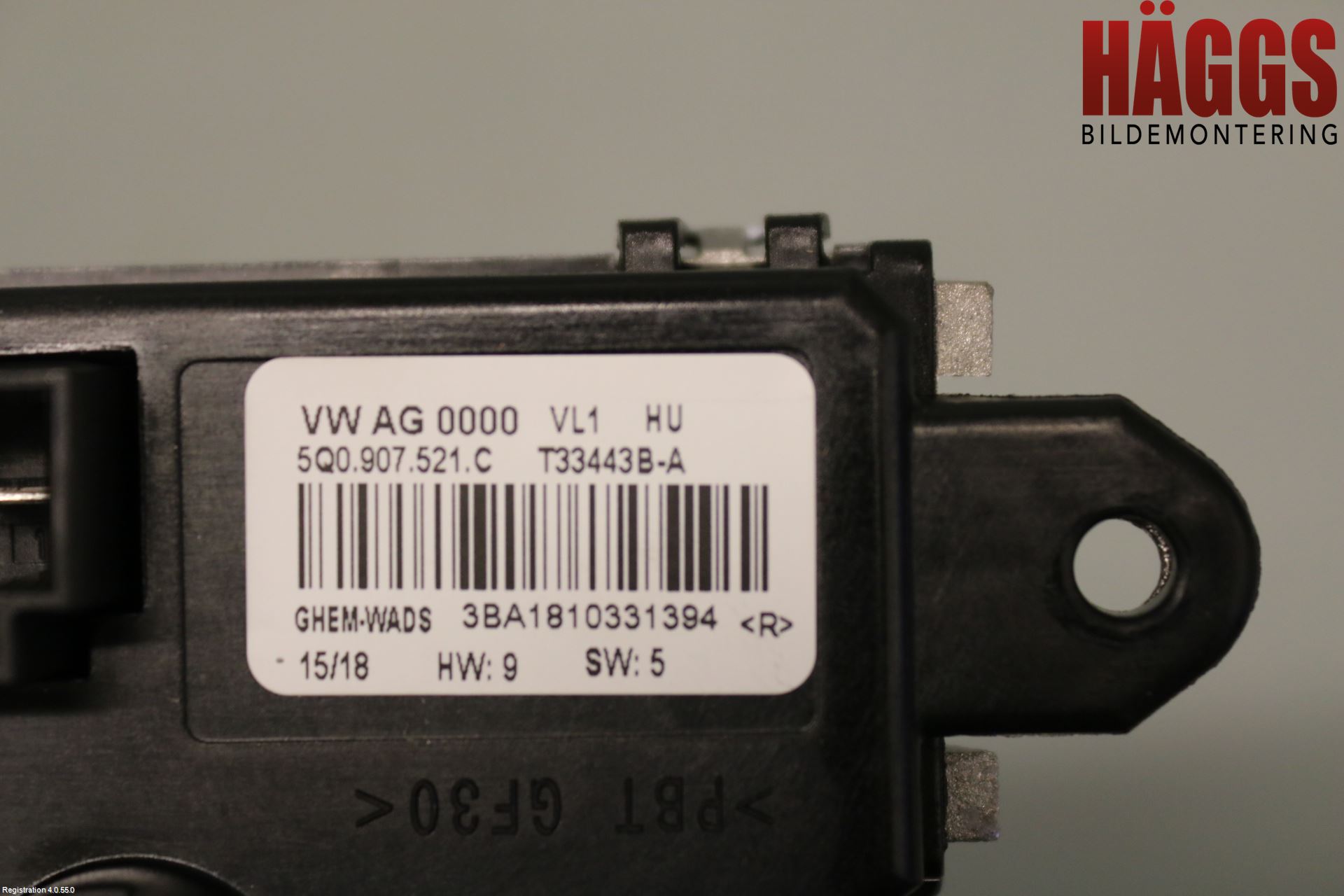 Volkswagen VW GOLF / E-GOLF VII 13-20 Värmefläktsmotstånd
