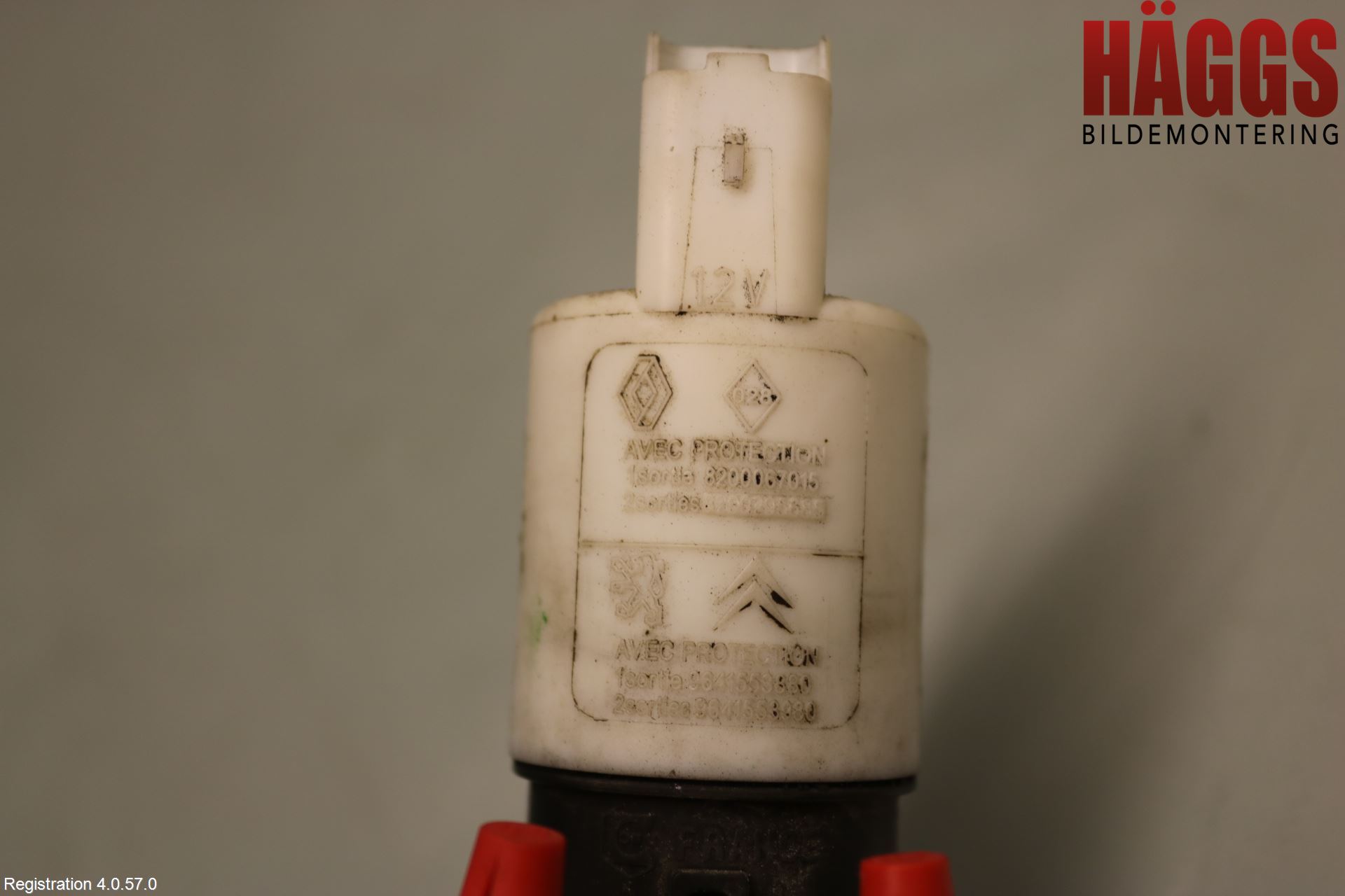 Opel VIVARO 01-14 Spolarpump Vindruta