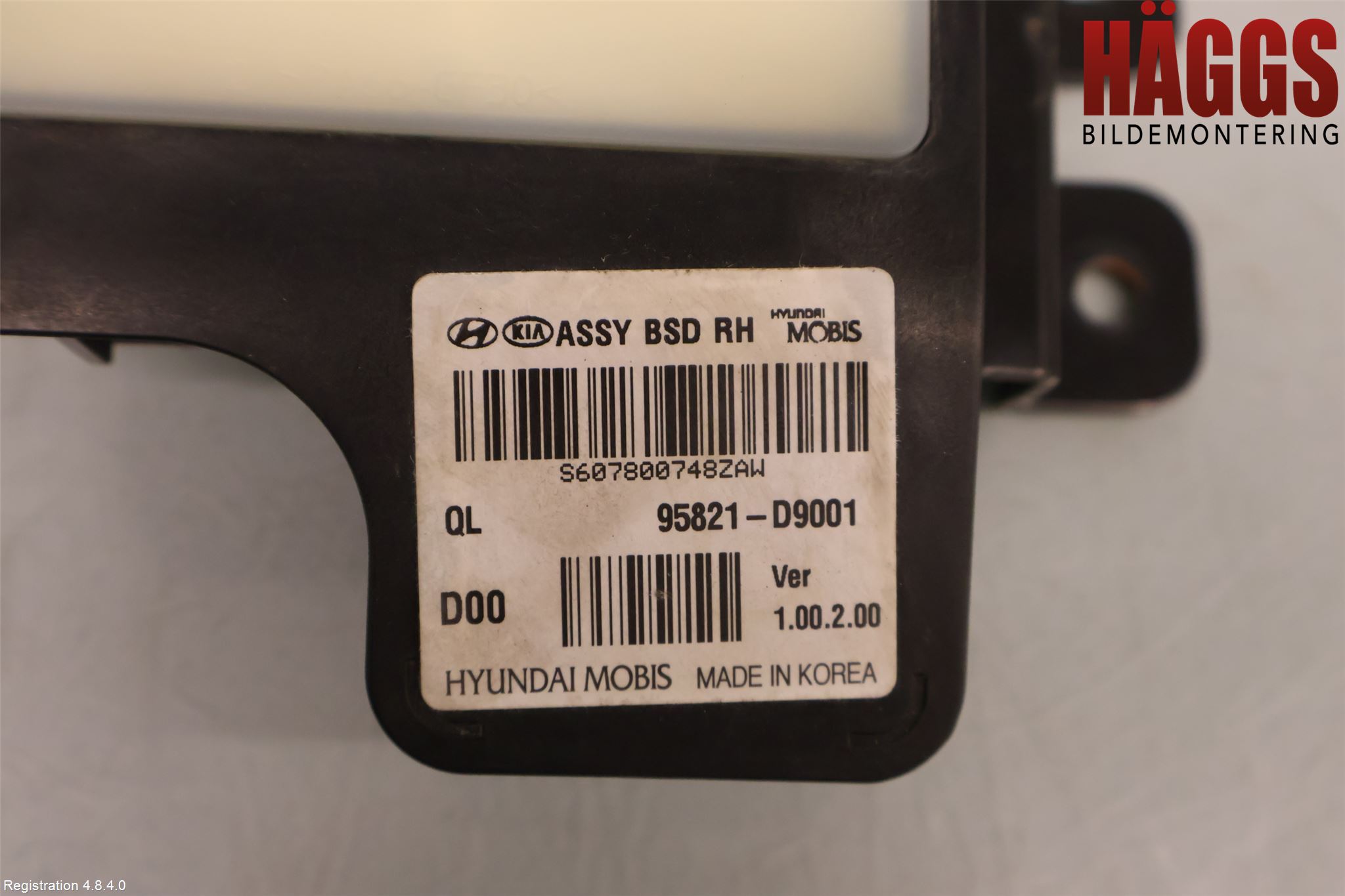 Kia SPORTAGE (QL) 16-21 Sensor Aktivt Kollisionsskydd