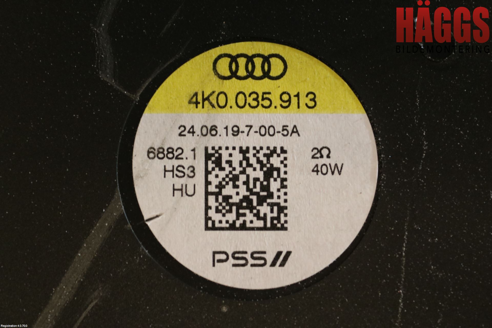 Audi A6 F2/C8 19- Högtalare