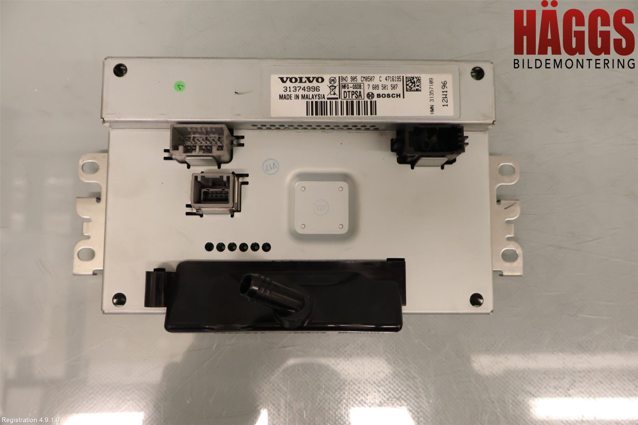 Volvo V70 08-13 Bildskärm