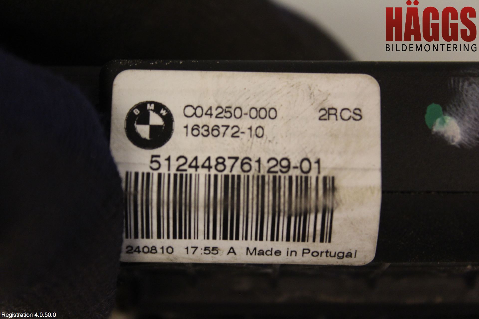 BMW X1 E84 10-15 Låskista Baklucka