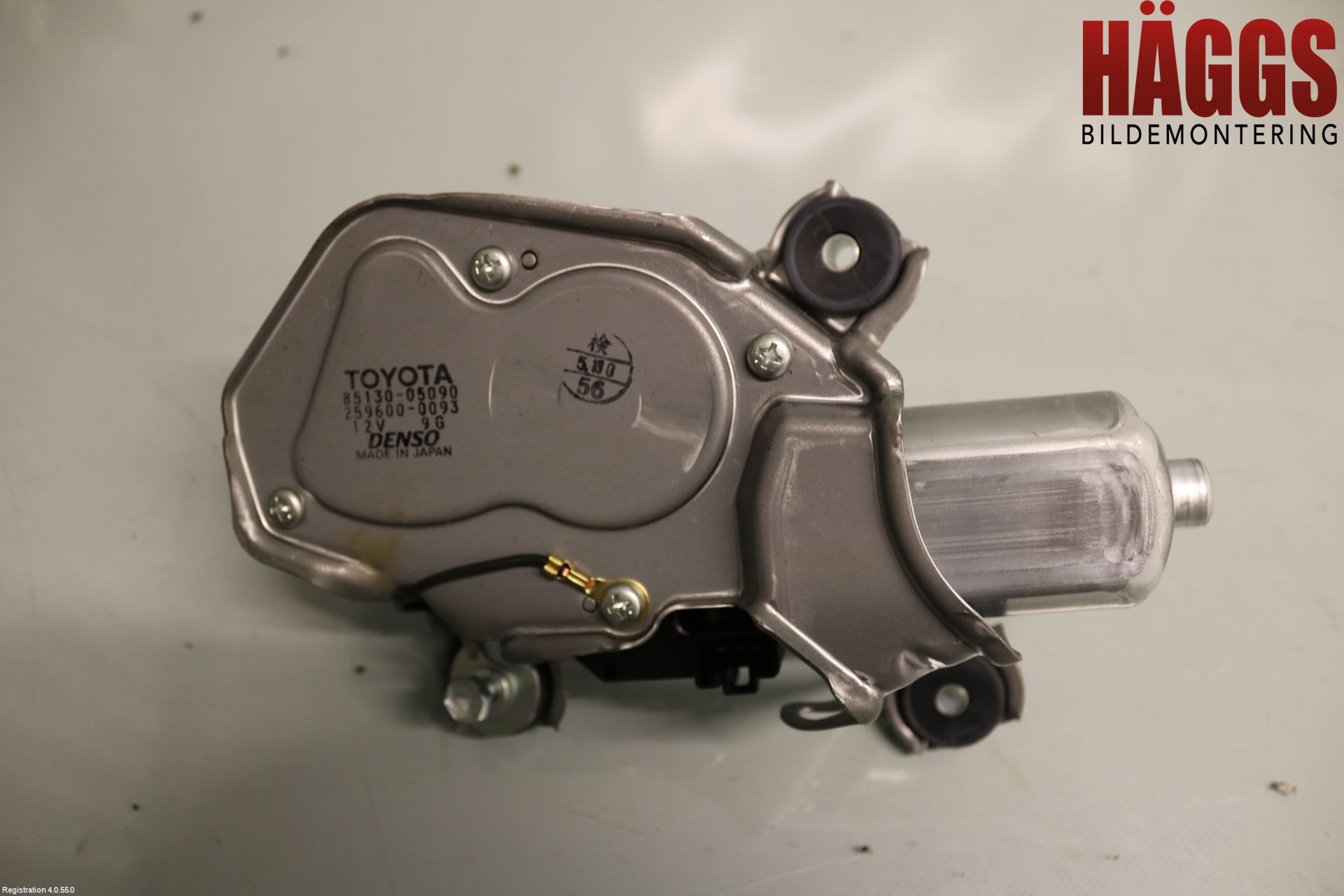 Toyota AVENSIS 03-06 Torkarmotor Baklucka