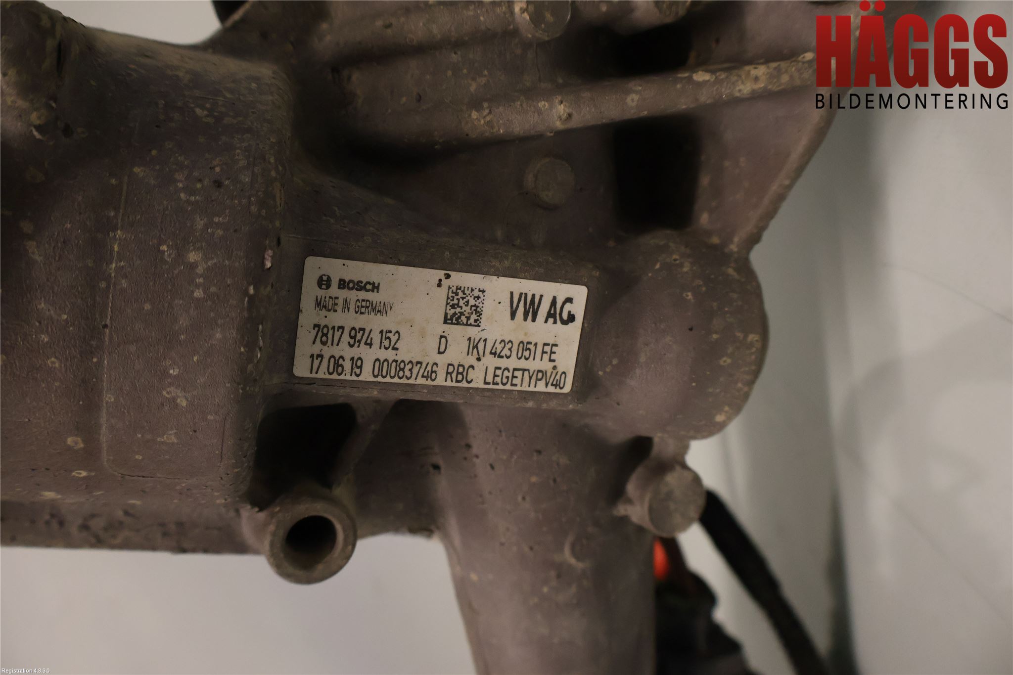 Volkswagen VW CADDY 16-20 Styrväxel-Snäcka Elektrisk