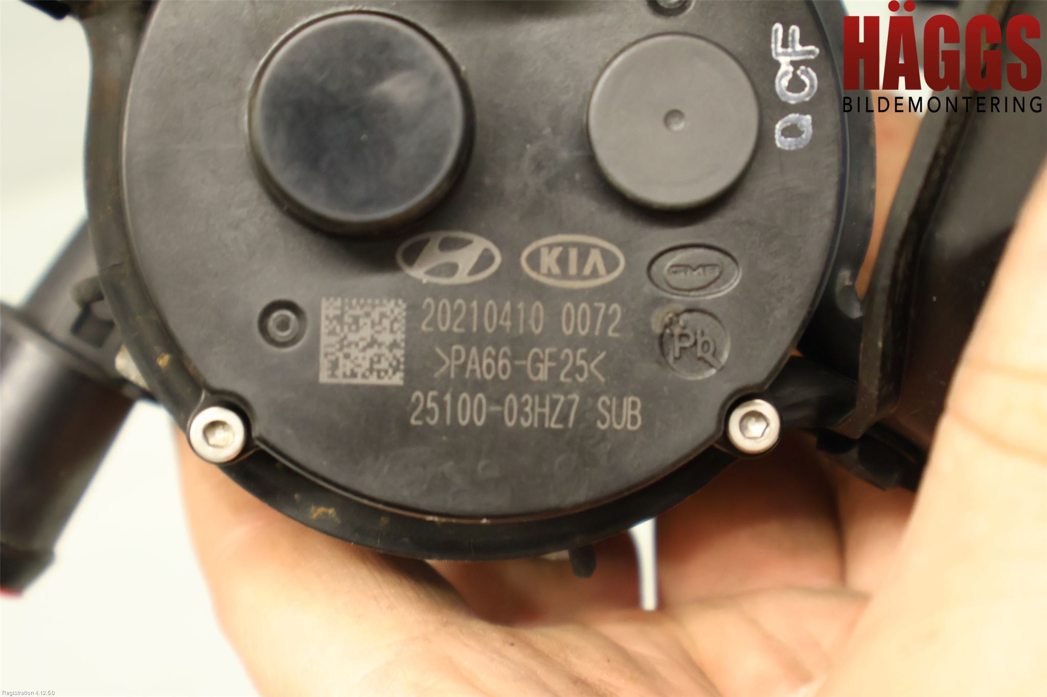 Kia XCEED 19- Värme Cirkulationspump